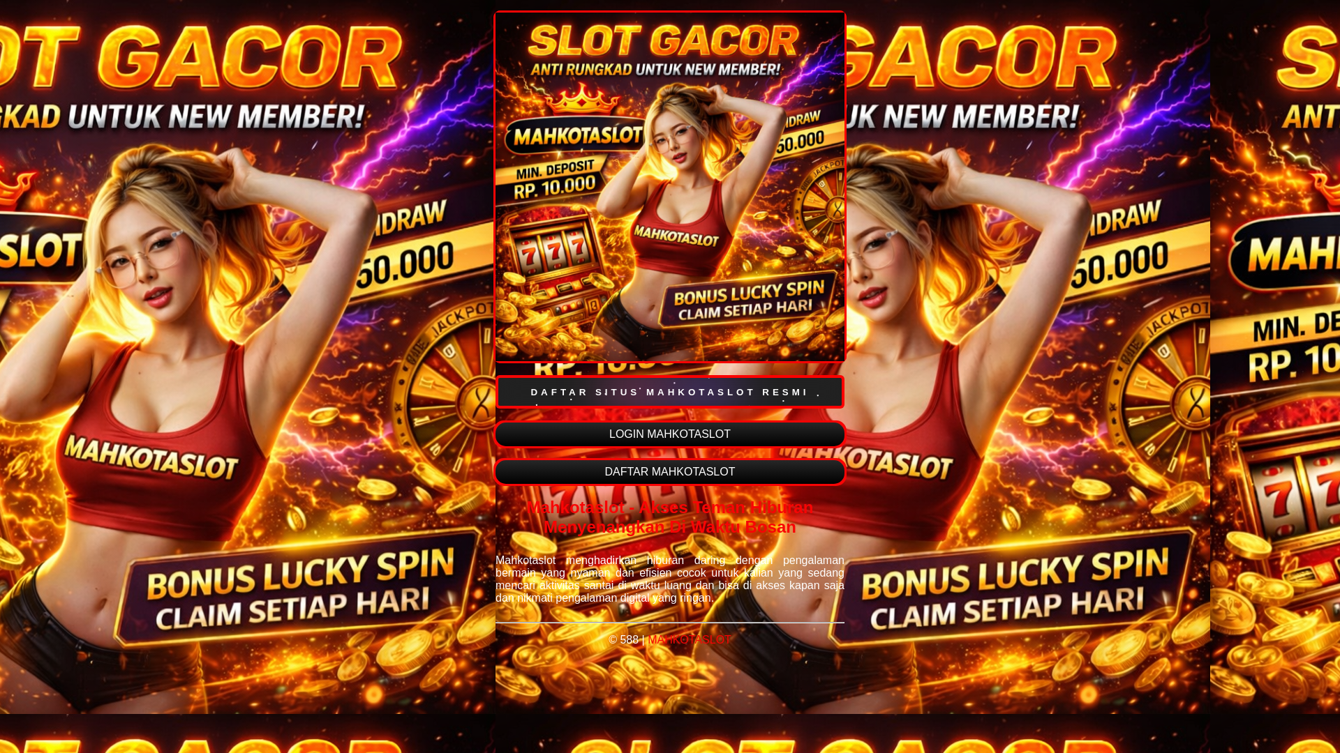 website screenshot of https://mahkotaslot-digital.pages.dev/