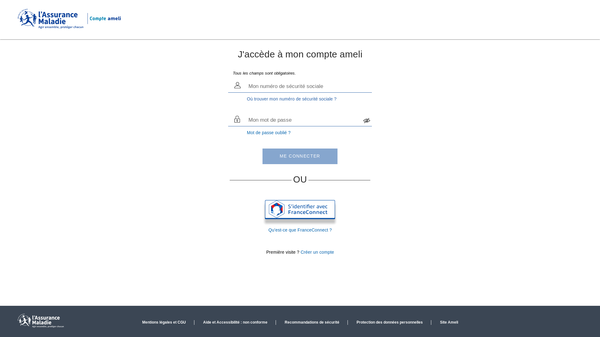 website screenshot of https://ameliremboursement-assurancemaladie.info/