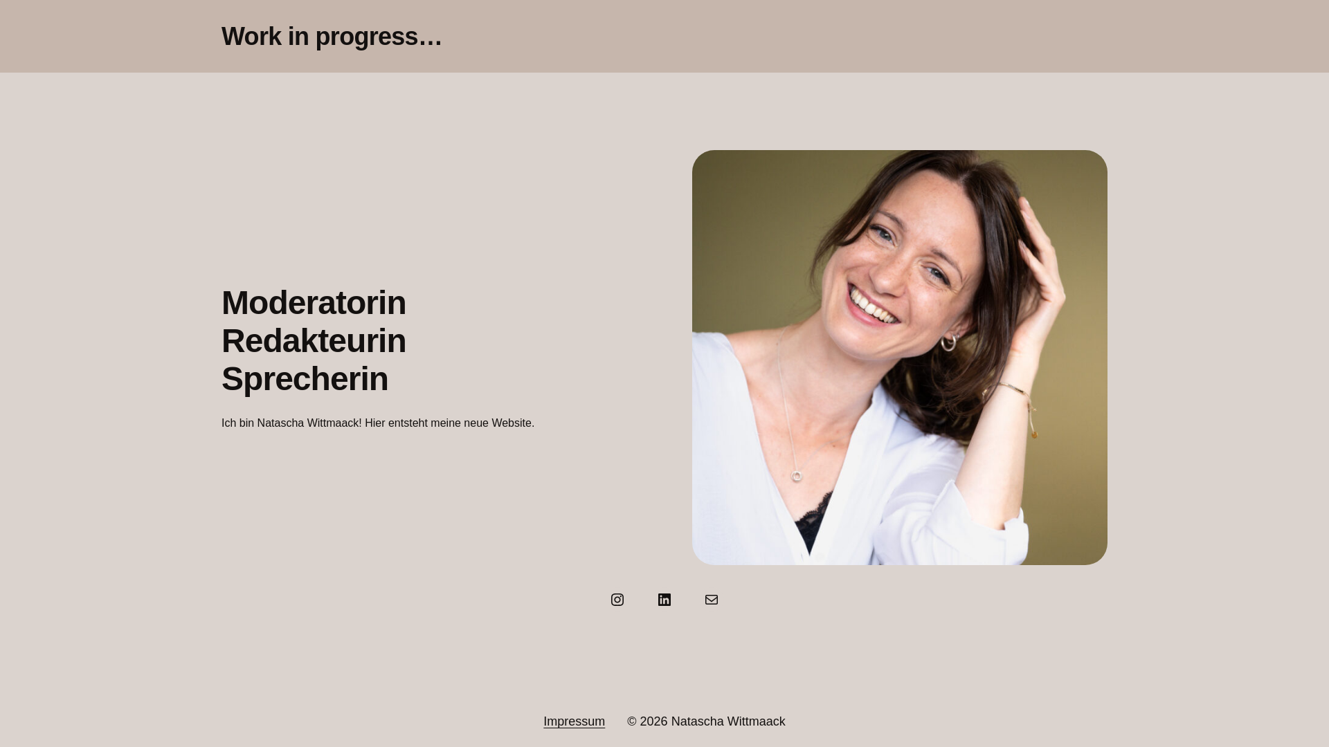 website screenshot of https://natascha-wittmaack.de