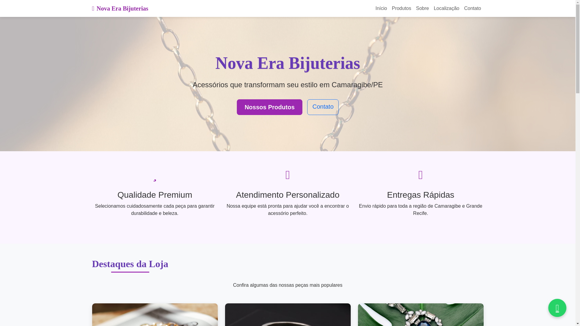website screenshot of https://novaerabiju.shop/