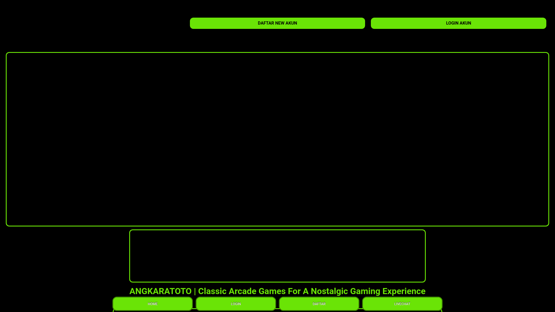 website screenshot of https://angkaratoto.net/