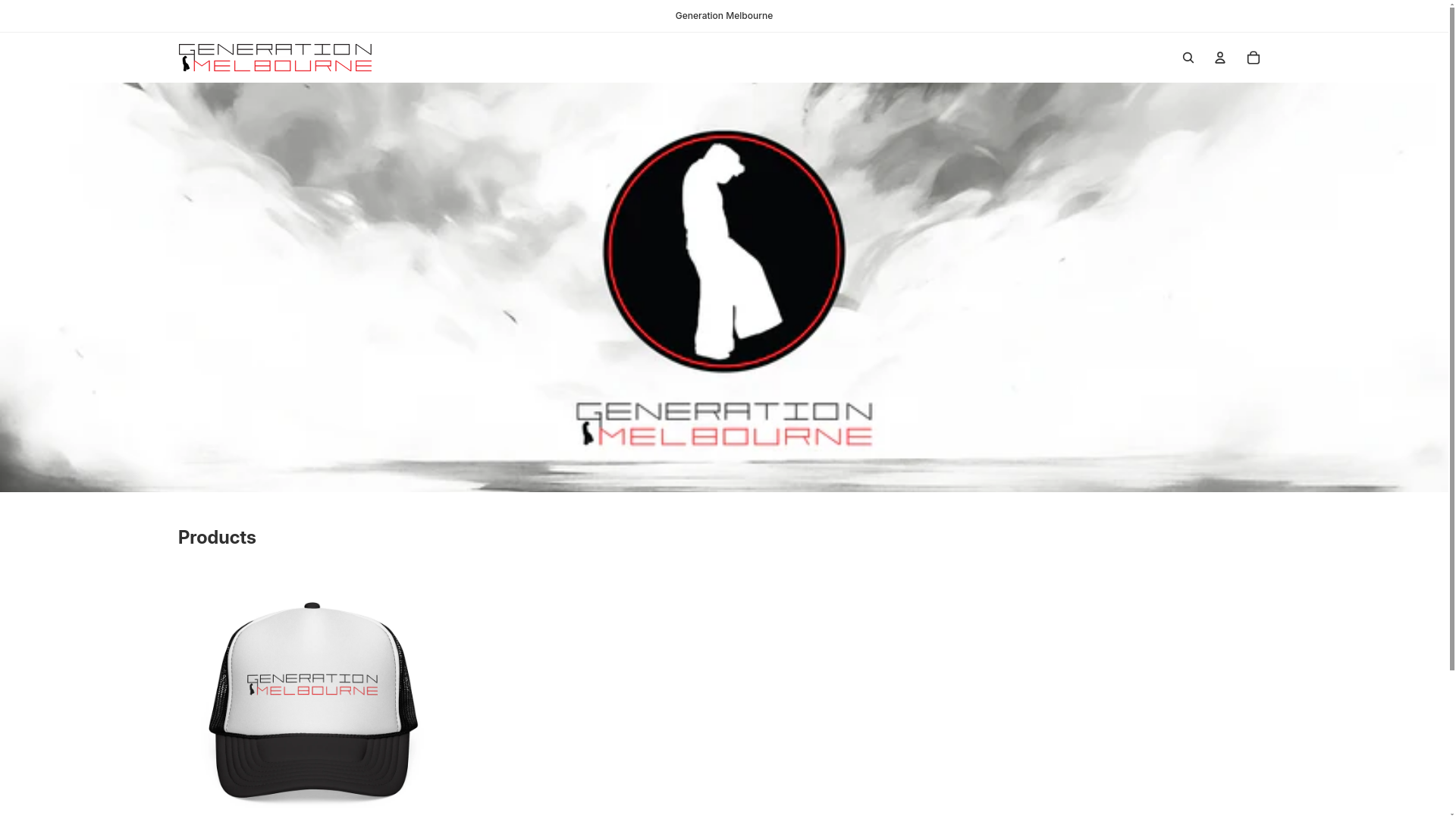 website screenshot of https://generationmelbourne.com/