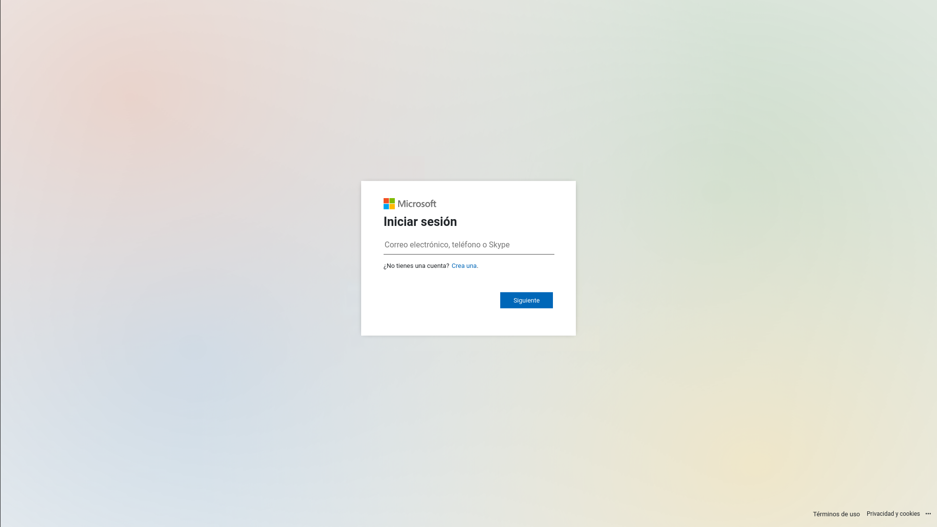 website screenshot of https://www.ms365peru.birktrans.pe