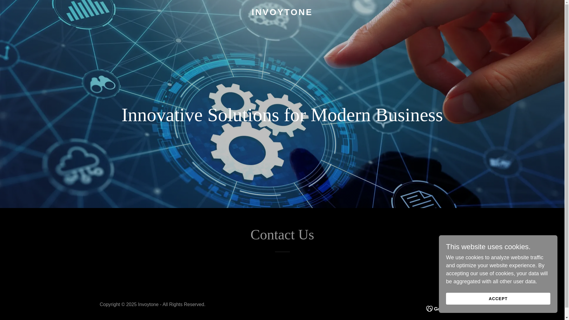 website screenshot of https://invoytone.com/
