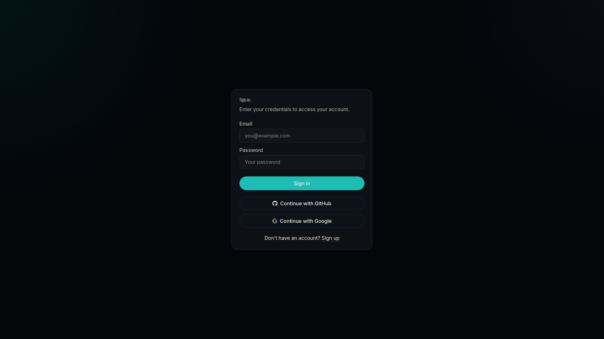 website screenshot of https://ranvier.cloud/
