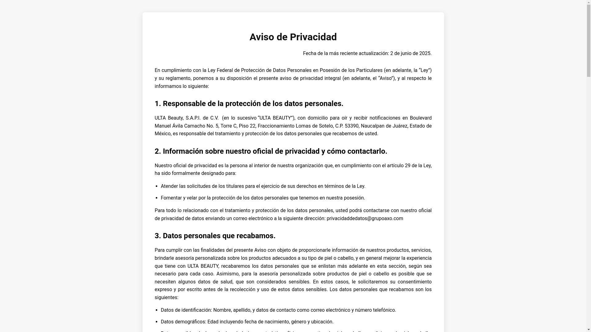website screenshot of https://avisopriv.pages.dev/