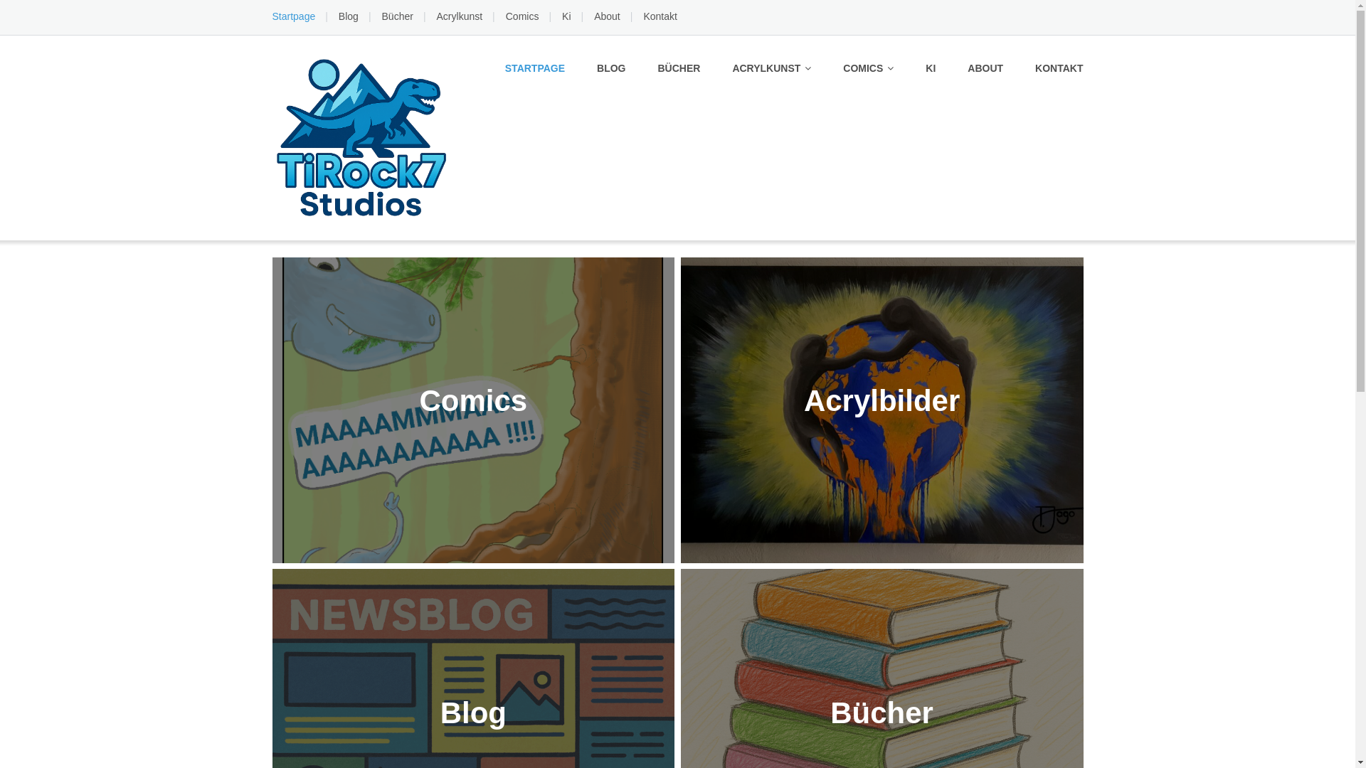 website screenshot of https://tirock7.de/