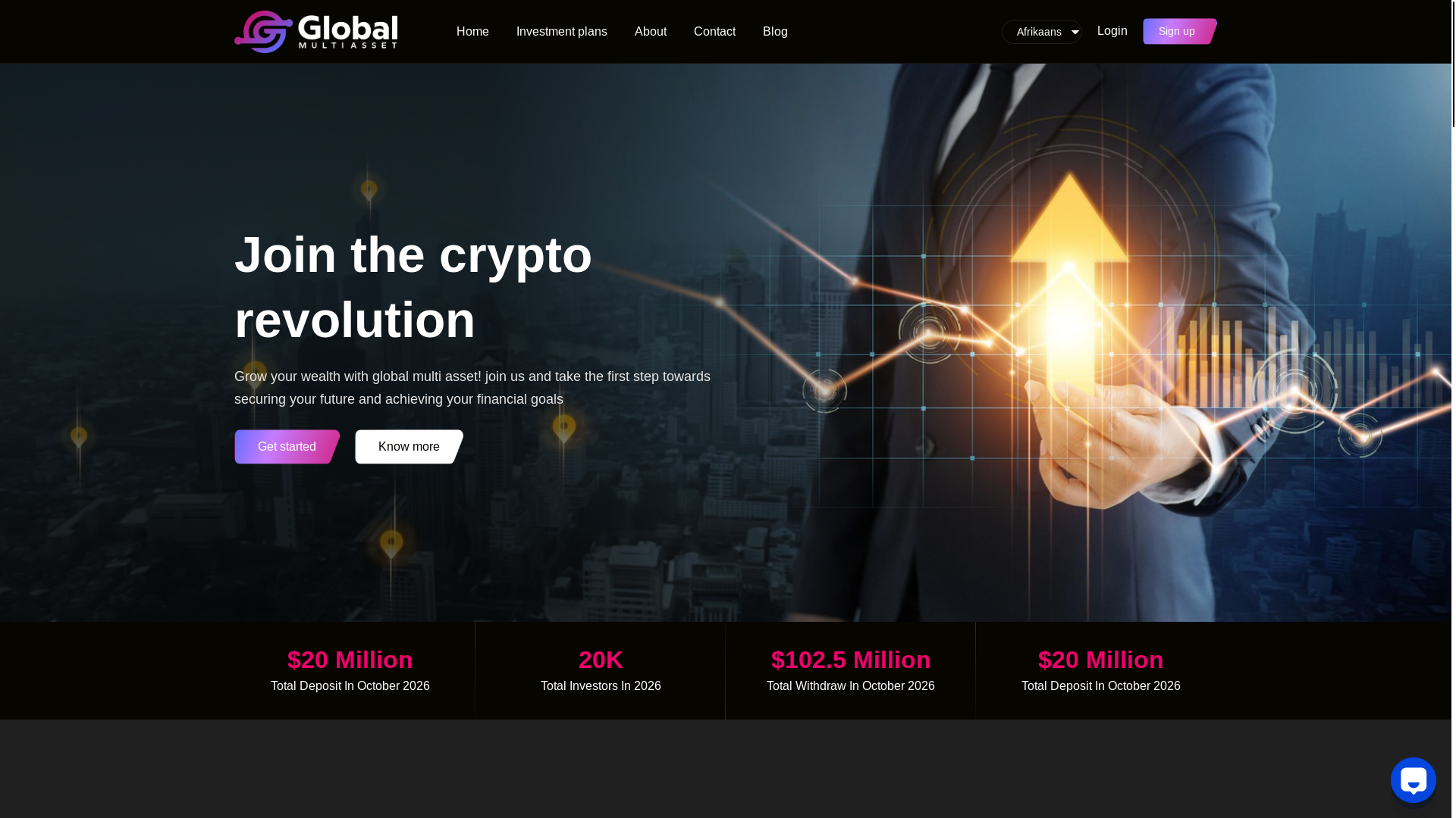 website screenshot of https://globalmultiasset.com/