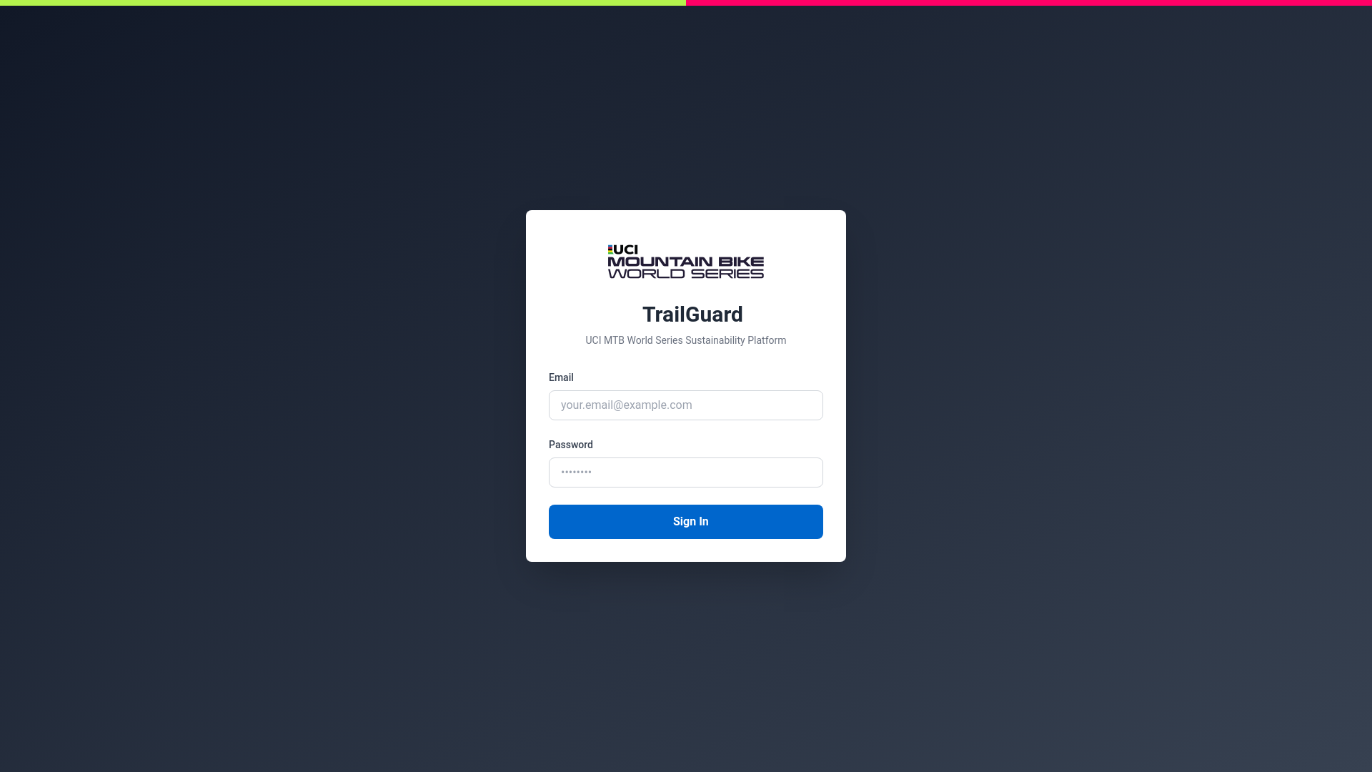website screenshot of https://trailguard.pages.dev/