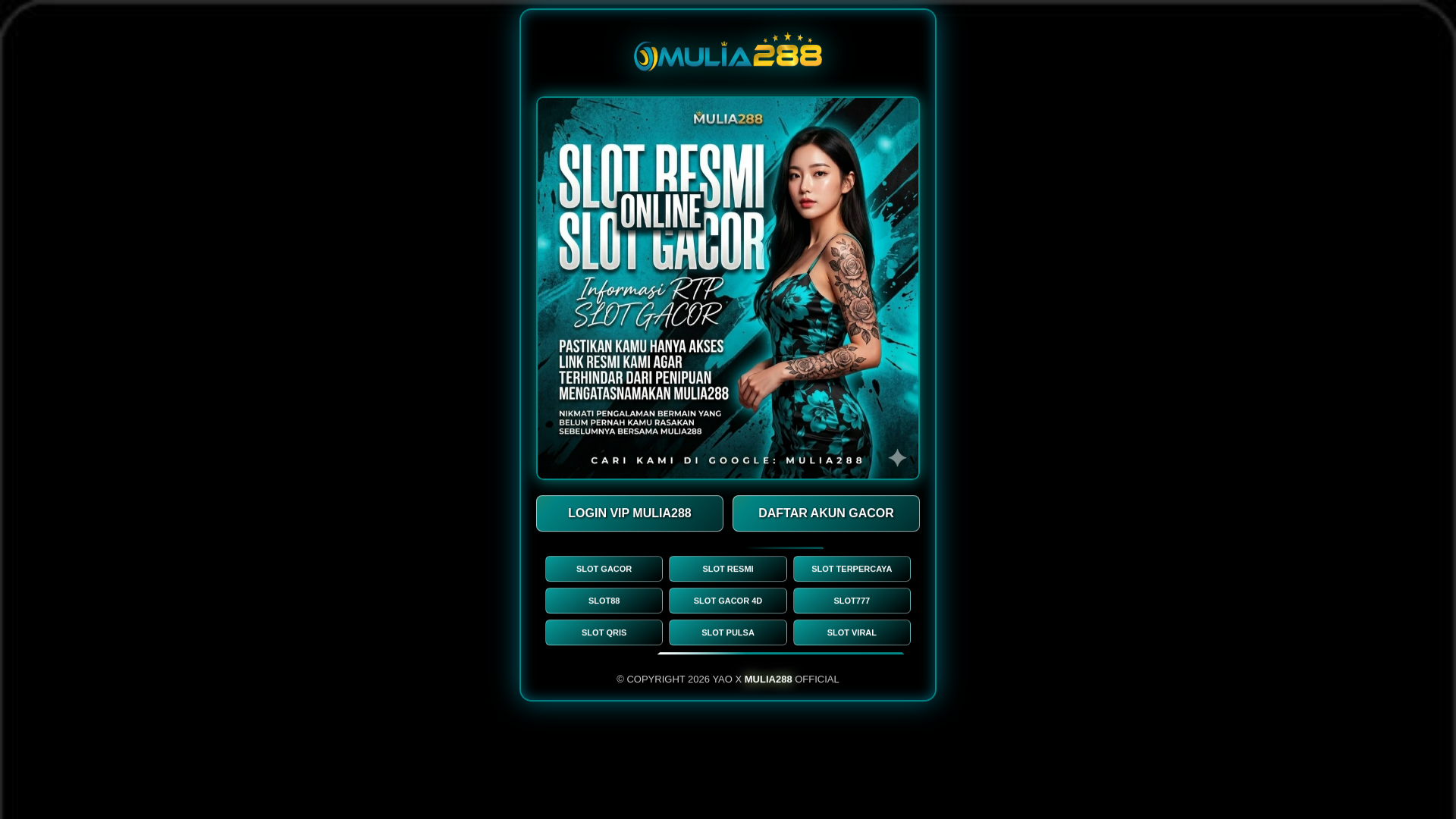 website screenshot of https://mulia288-login-amp.pages.dev/