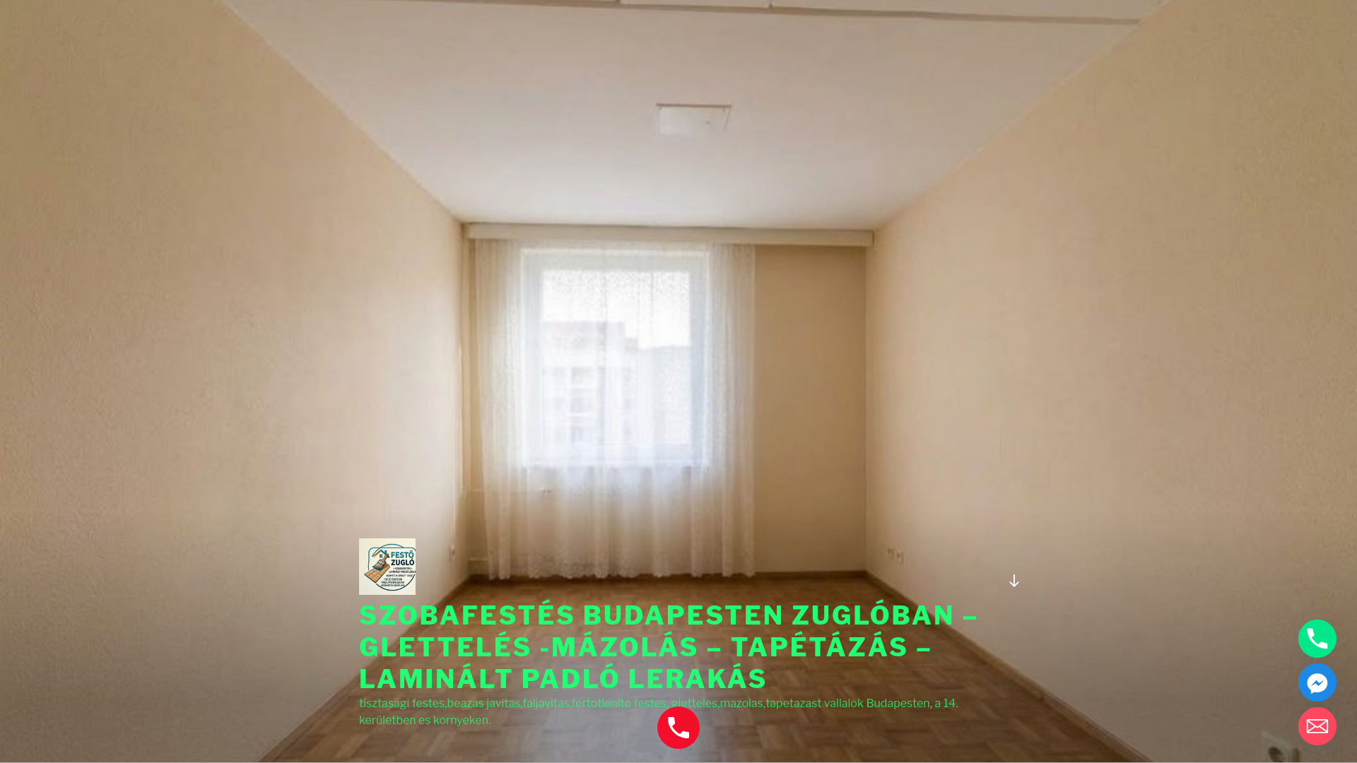 website screenshot of https://festozuglo.hu