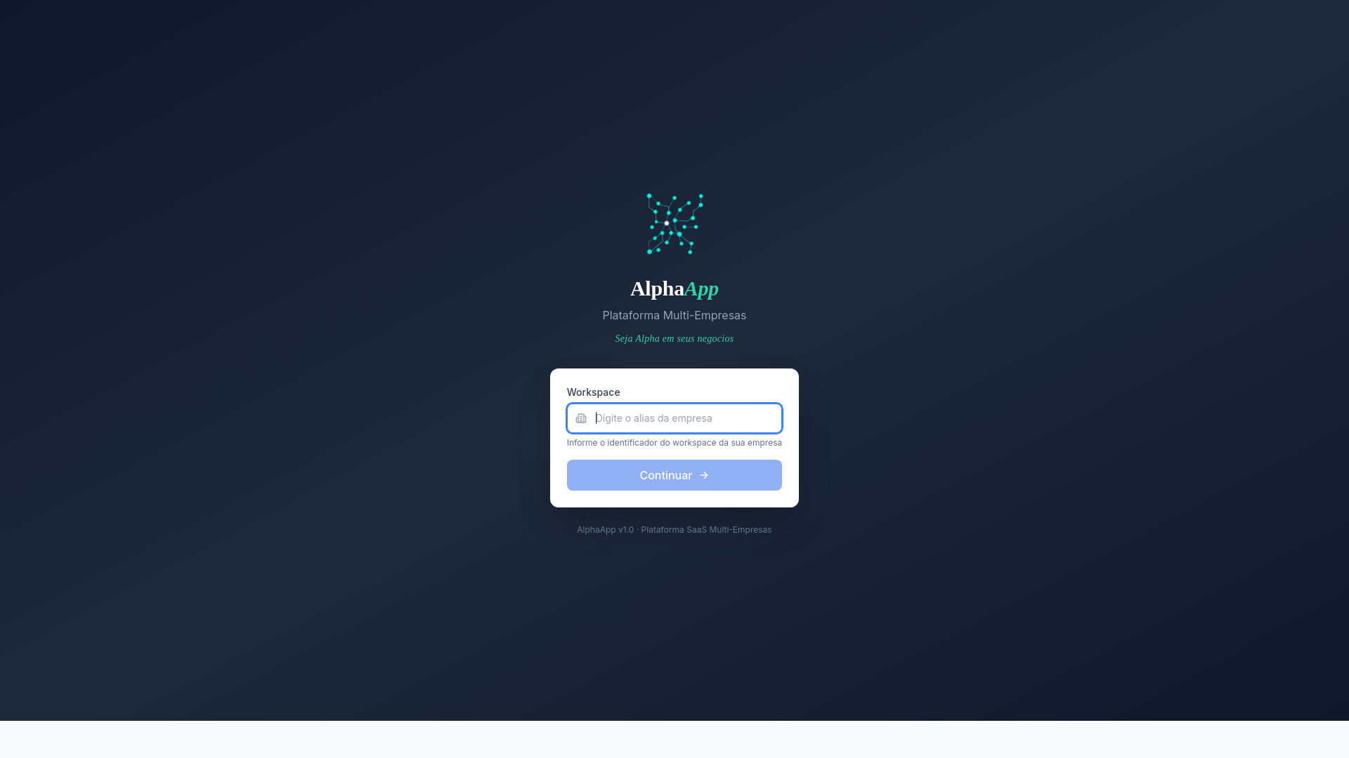 website screenshot of https://alphaiaoficial.com.br/