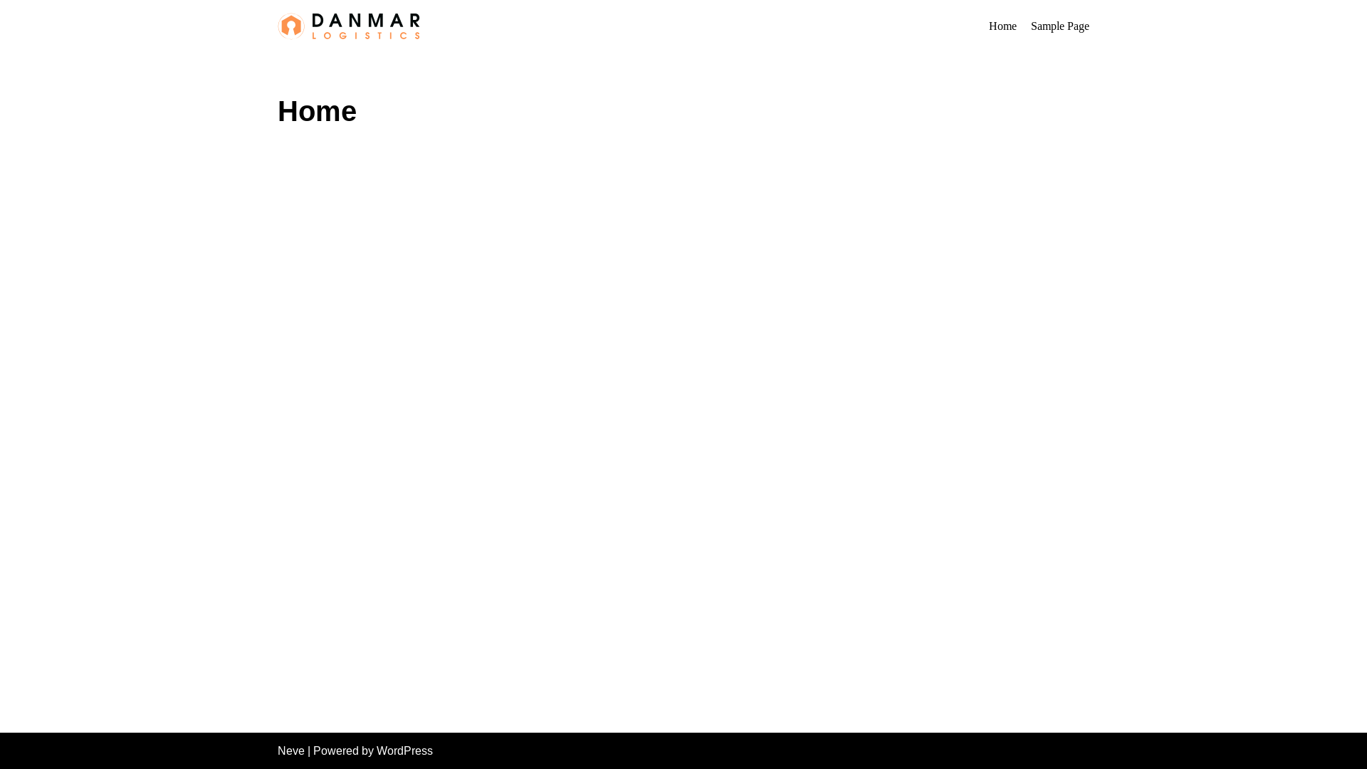 website screenshot of https://danmarbv.nl/