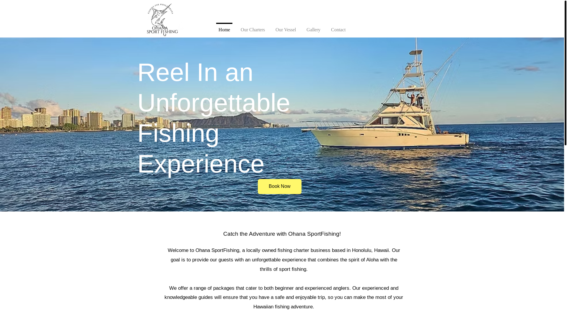 website screenshot of https://oahubottomfishing.com/