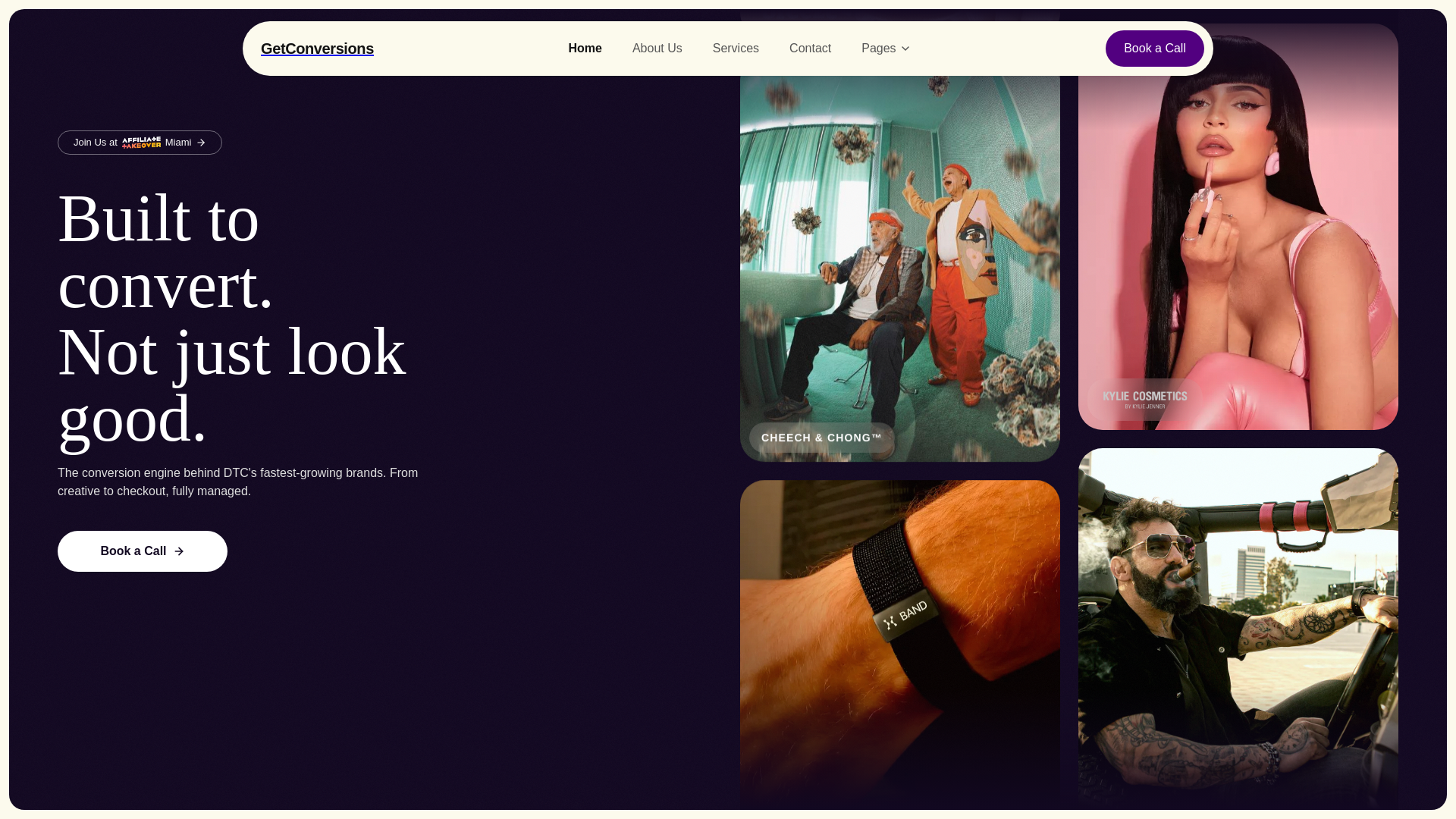 website screenshot of https://getconversions-hero.pages.dev/