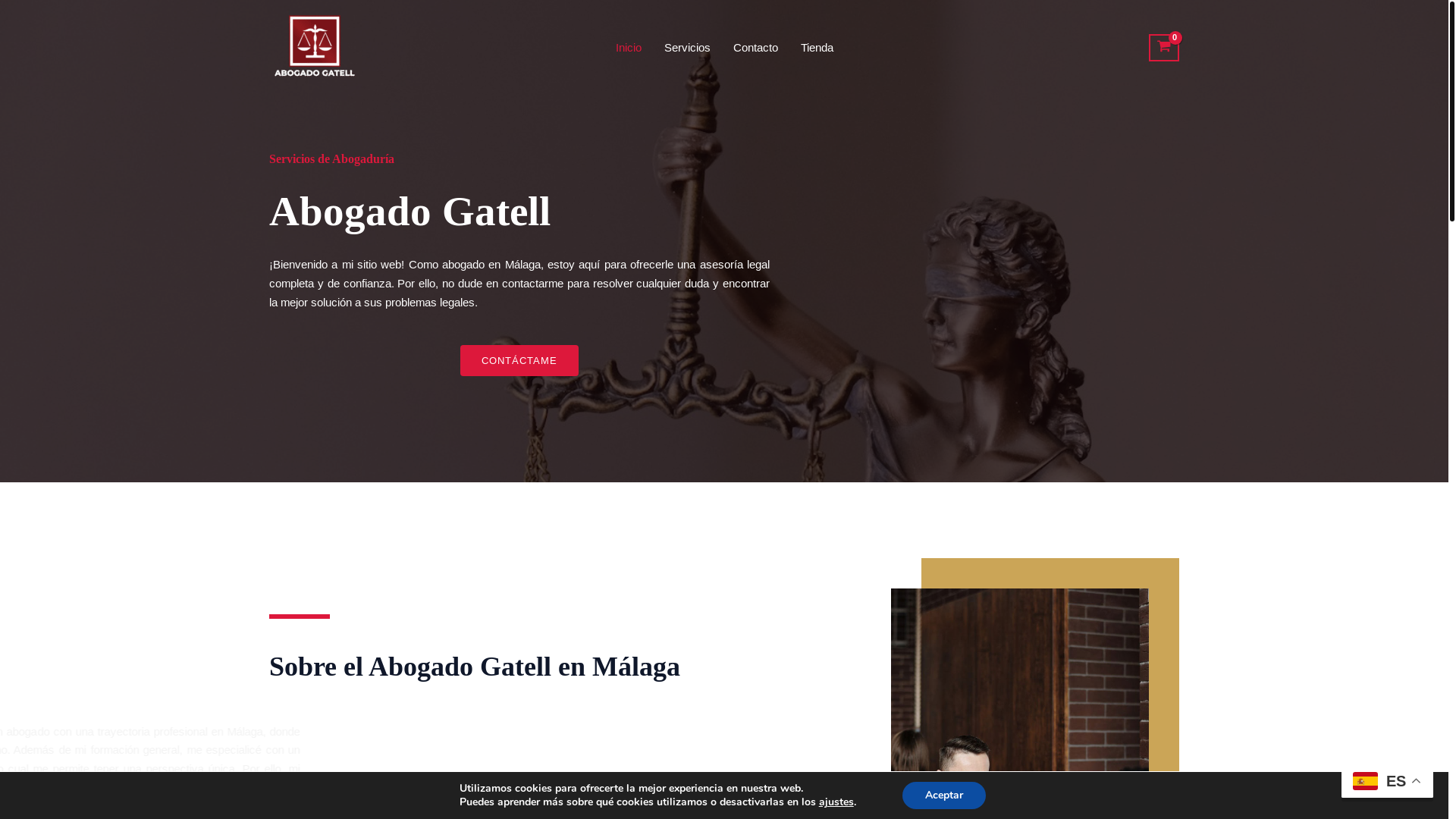 website screenshot of https://gatellabogado.es/