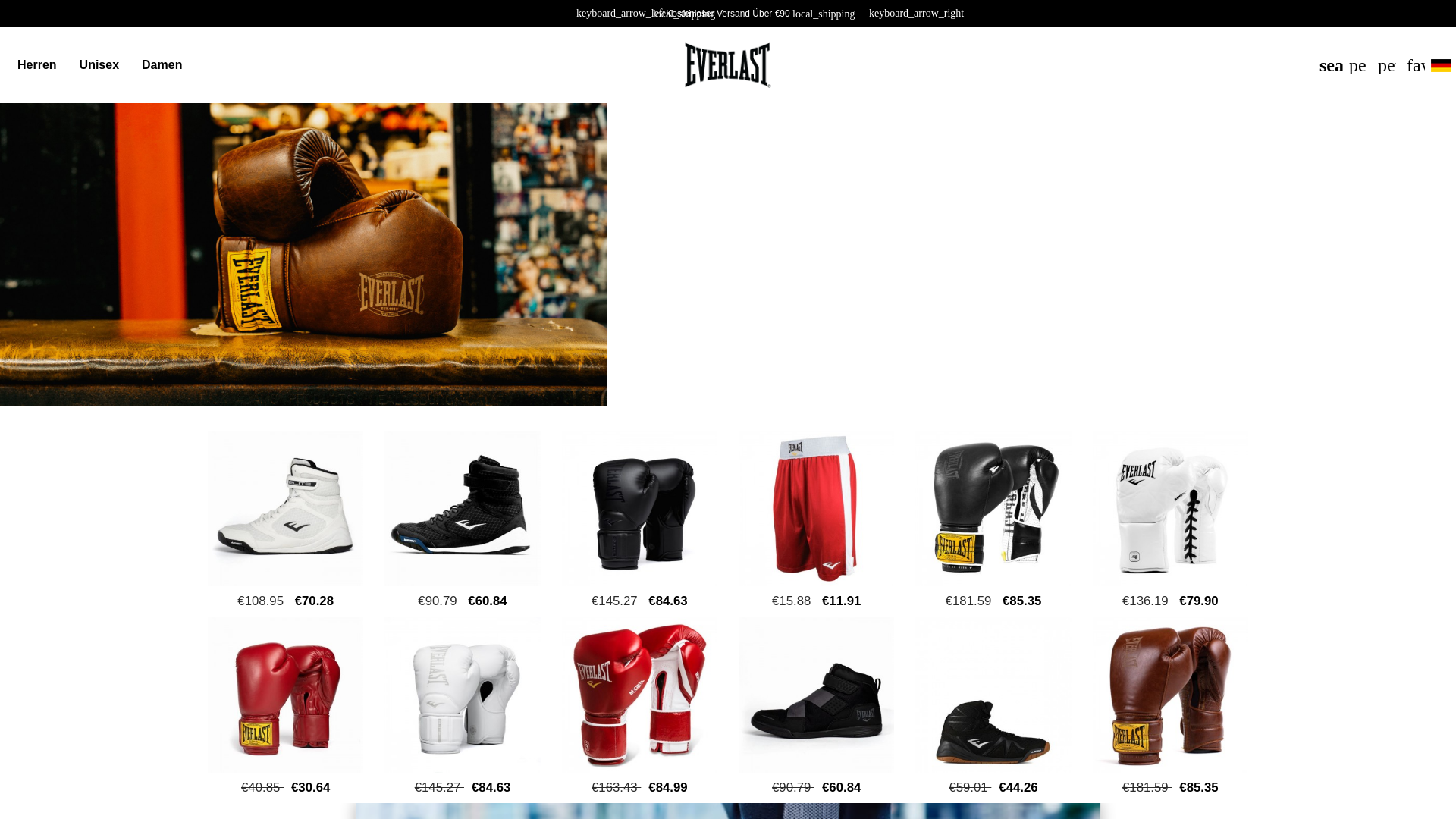 website screenshot of https://evernfcde.com/