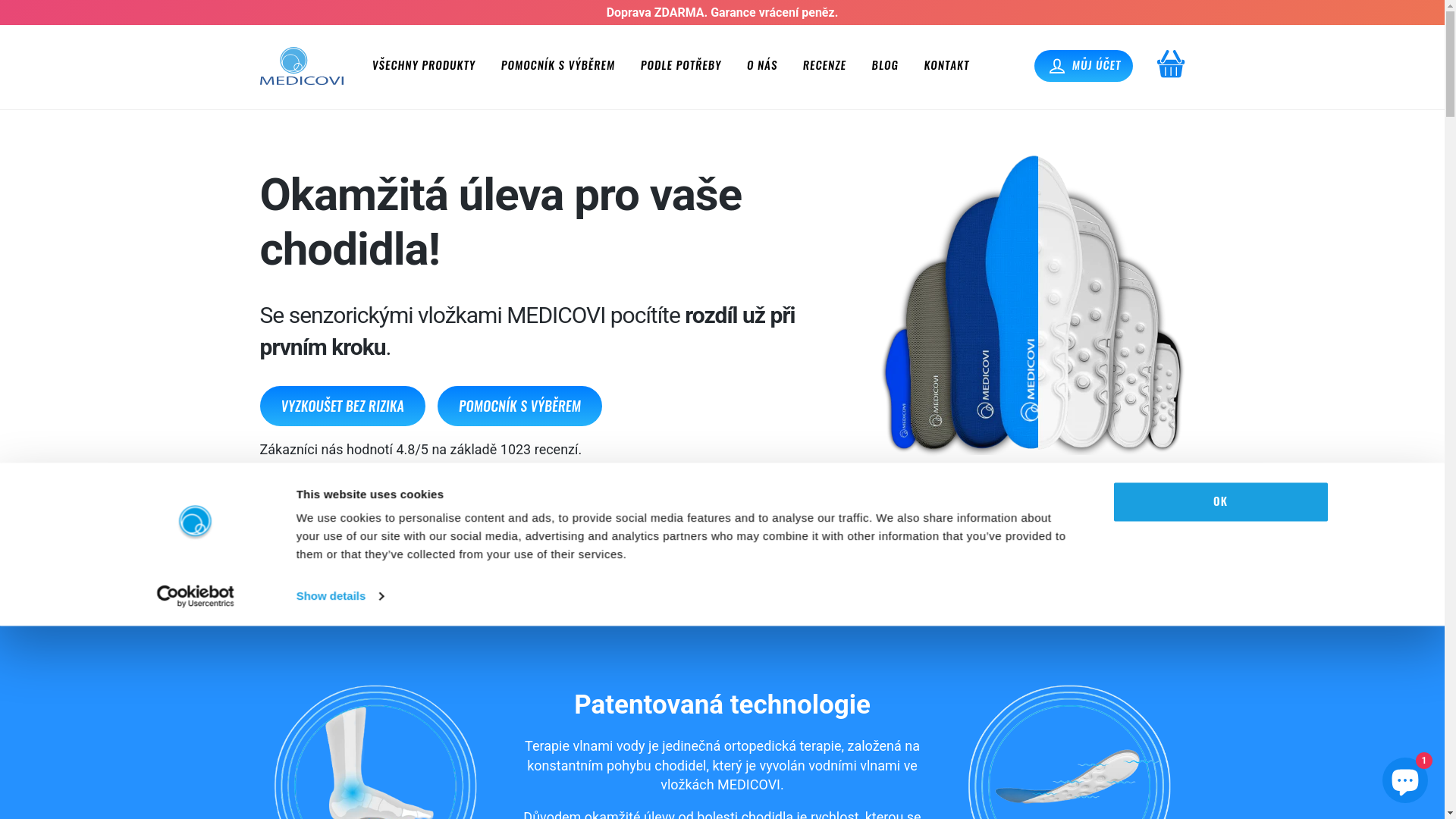 website screenshot of https://vystavevezky.cz/