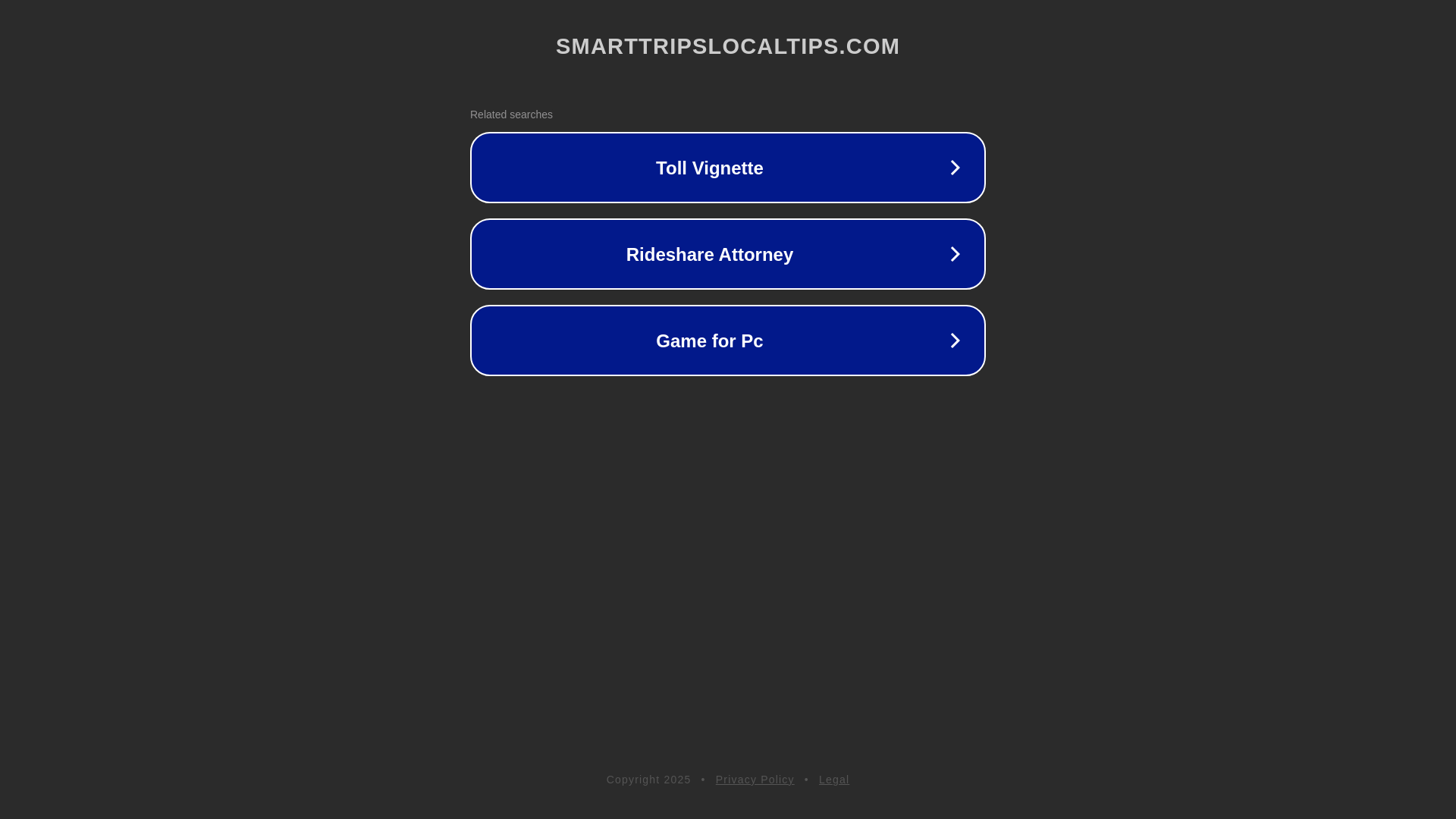 website screenshot of https://smarttripslocaltips.com/
