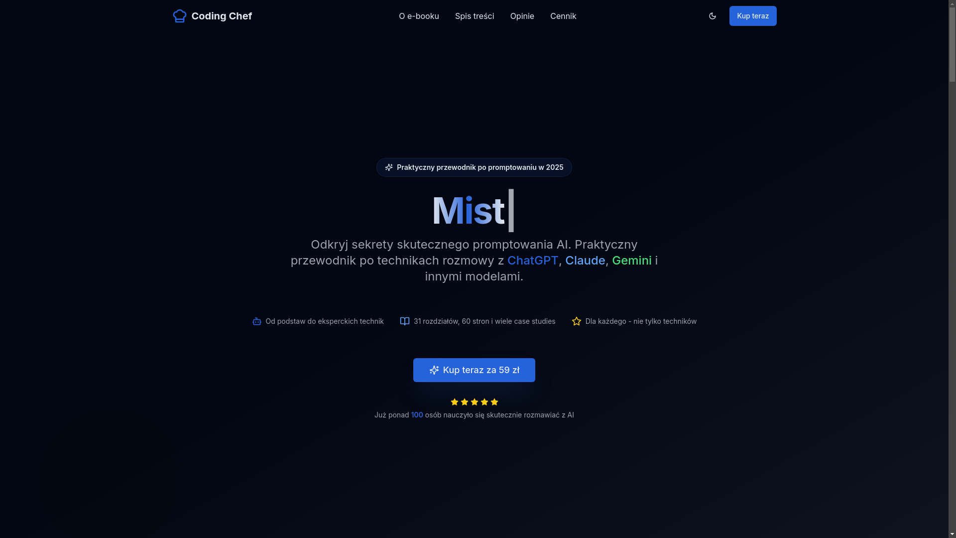 website screenshot of https://encyklopediaai.pl/