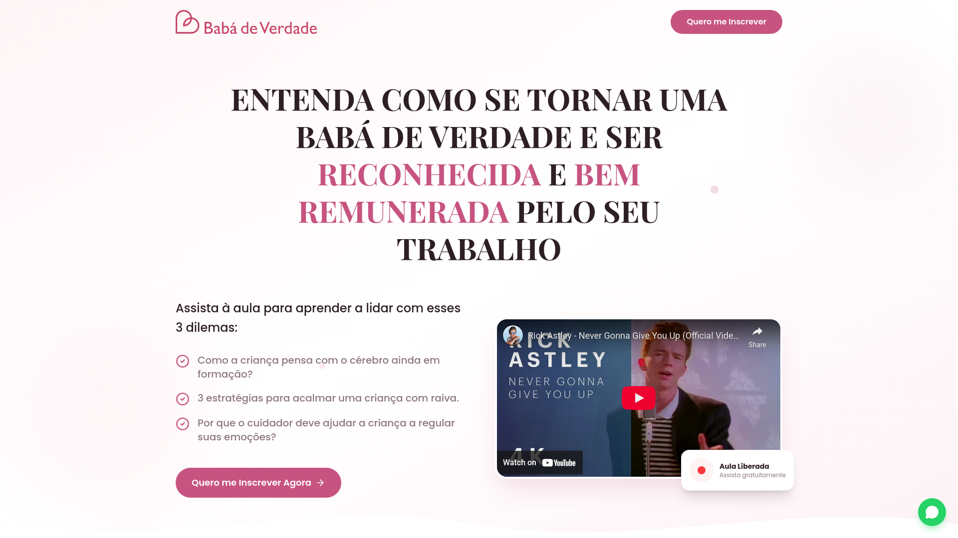 website screenshot of https://babadeverdade-com-br.pages.dev/