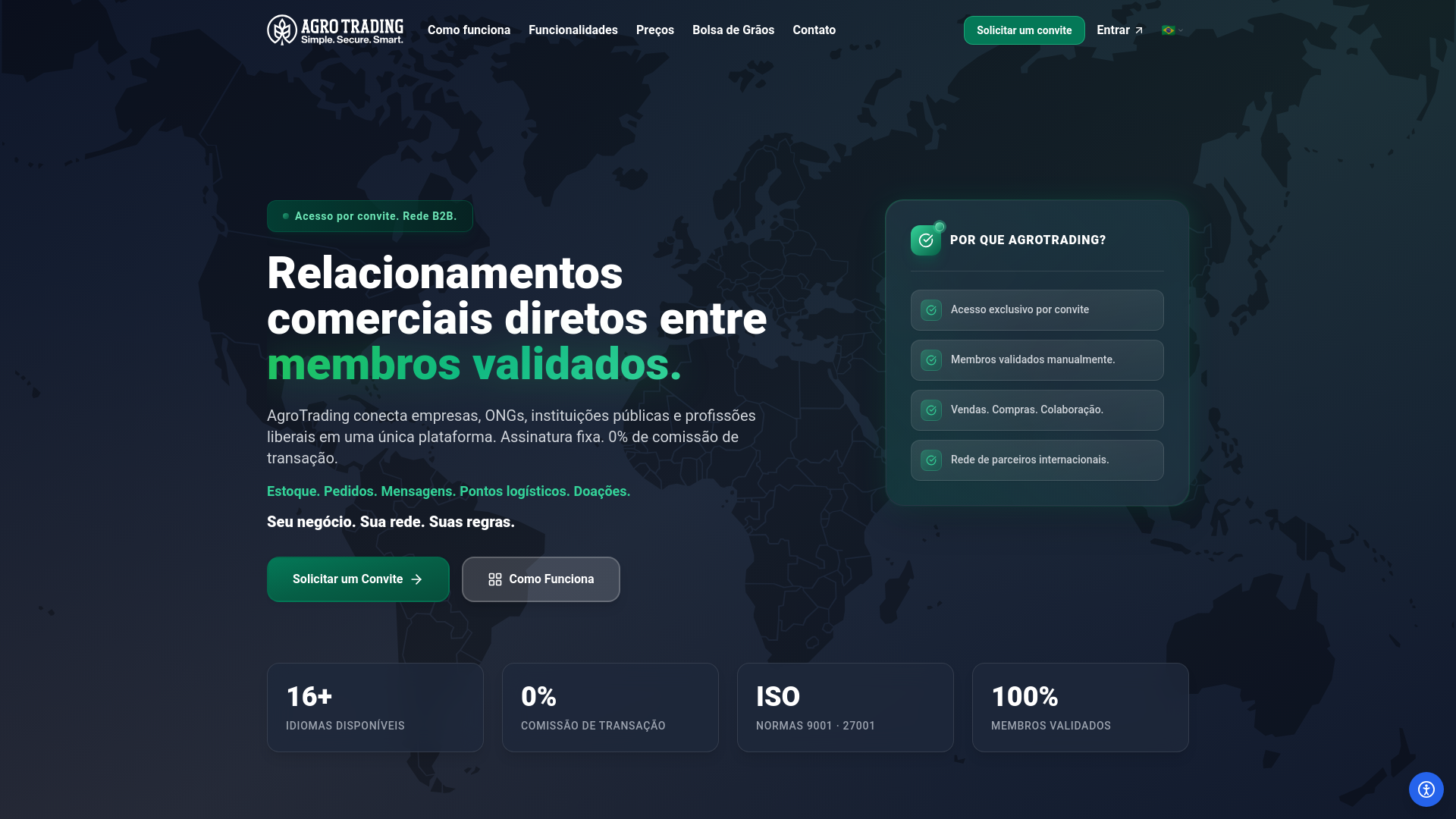 website screenshot of https://agrotrading-website-br.pages.dev/