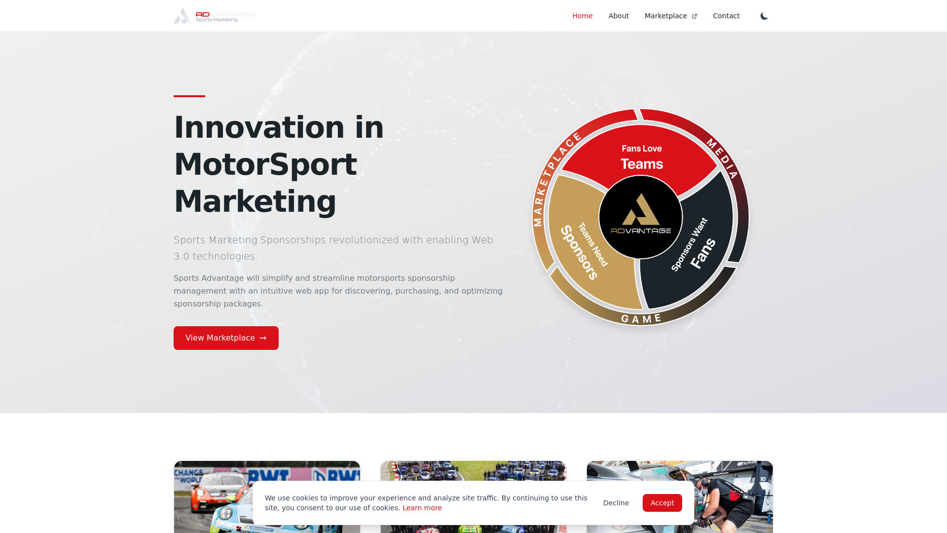 website screenshot of https://mtwp-sportsadvantage.pages.dev/