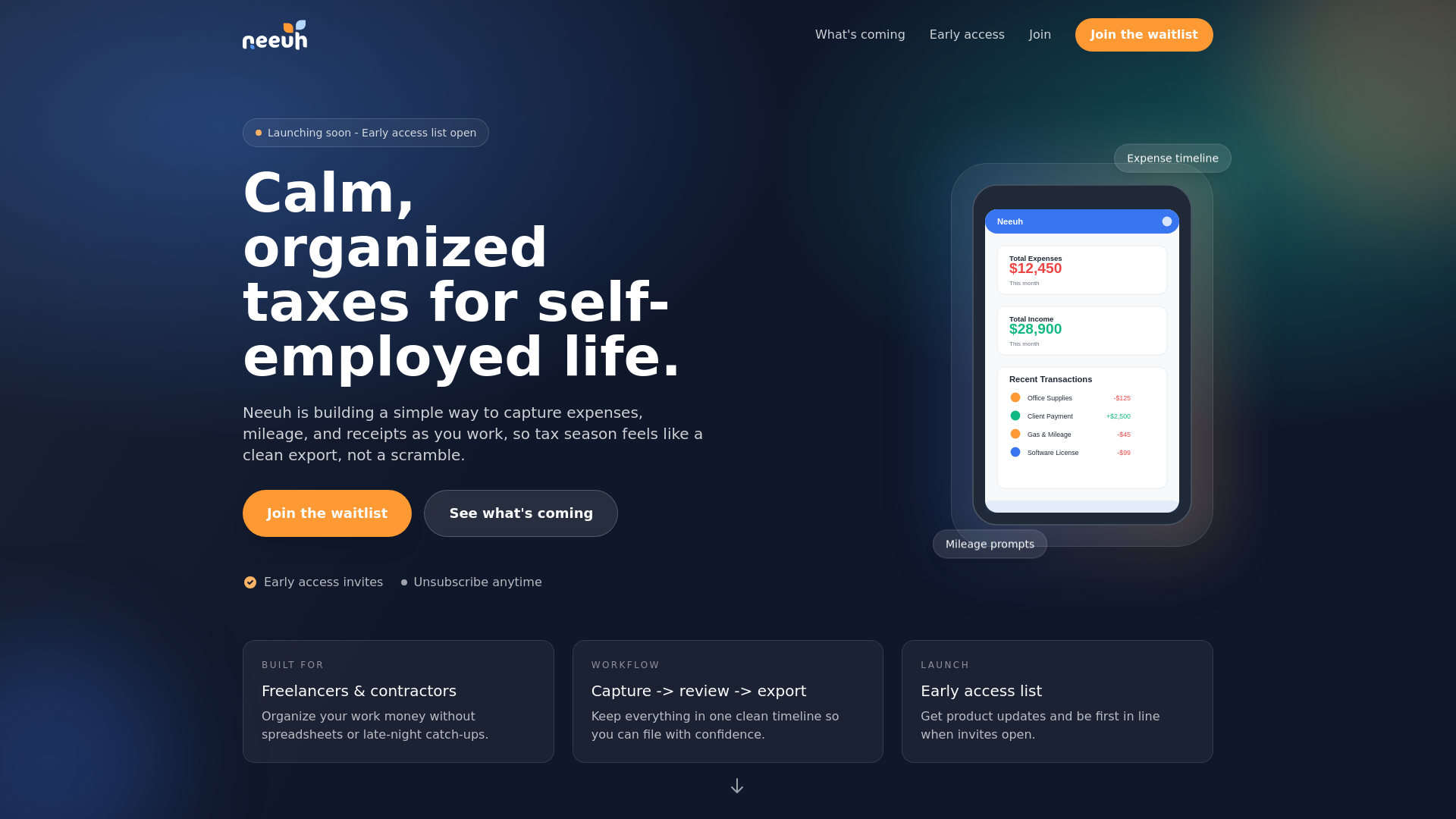 website screenshot of https://neeuh-landing.pages.dev/