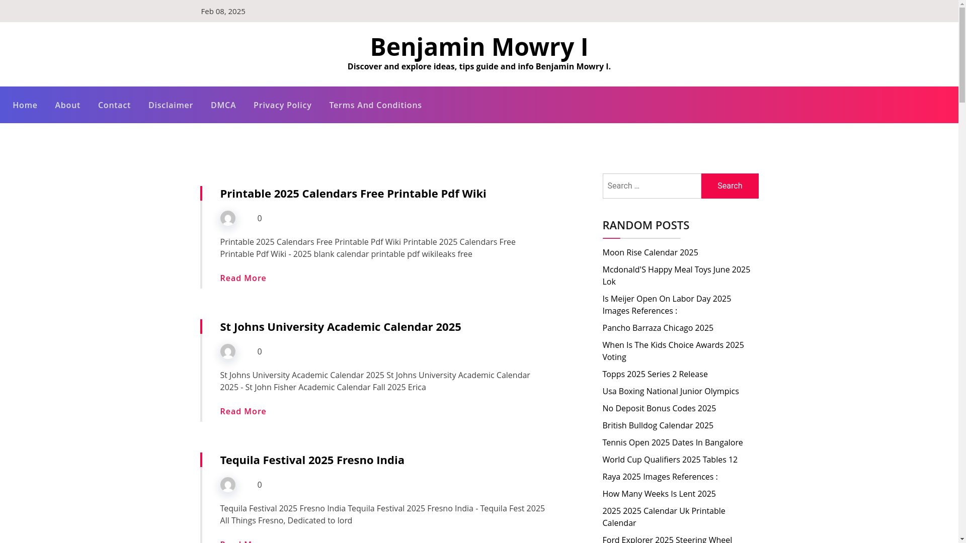 website screenshot of https://benjaminmowryi.pages.dev/