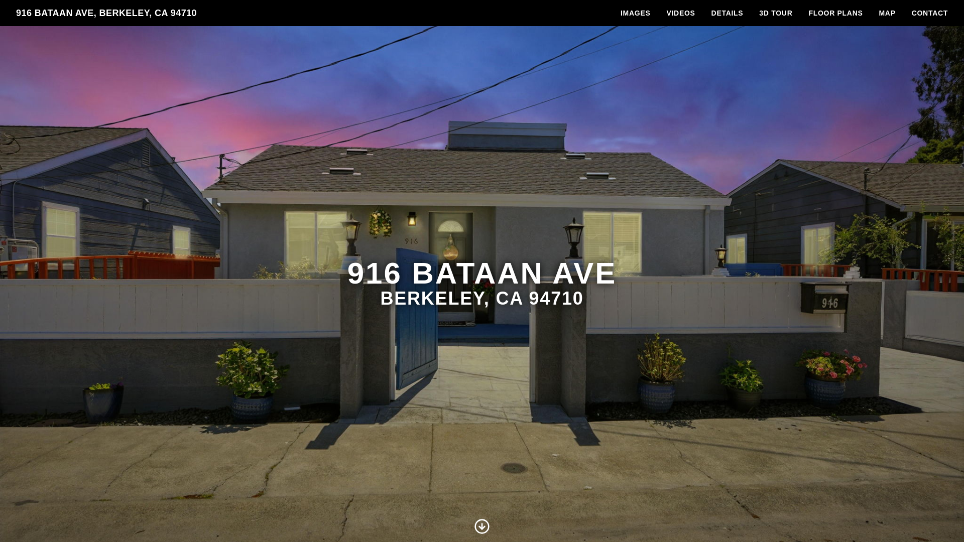 website screenshot of https://916bataanave.com/