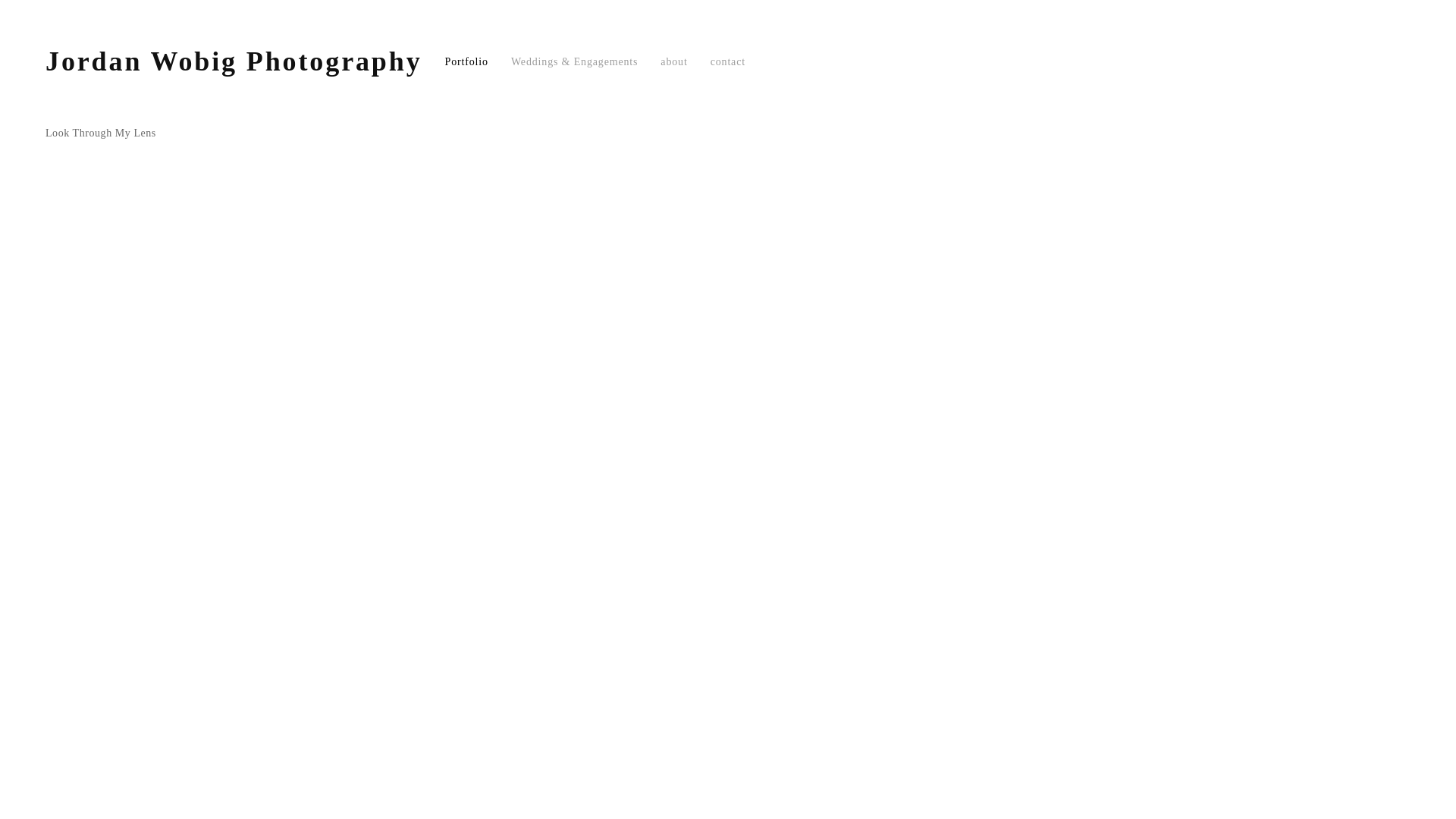 website screenshot of https://jordanwobig.com