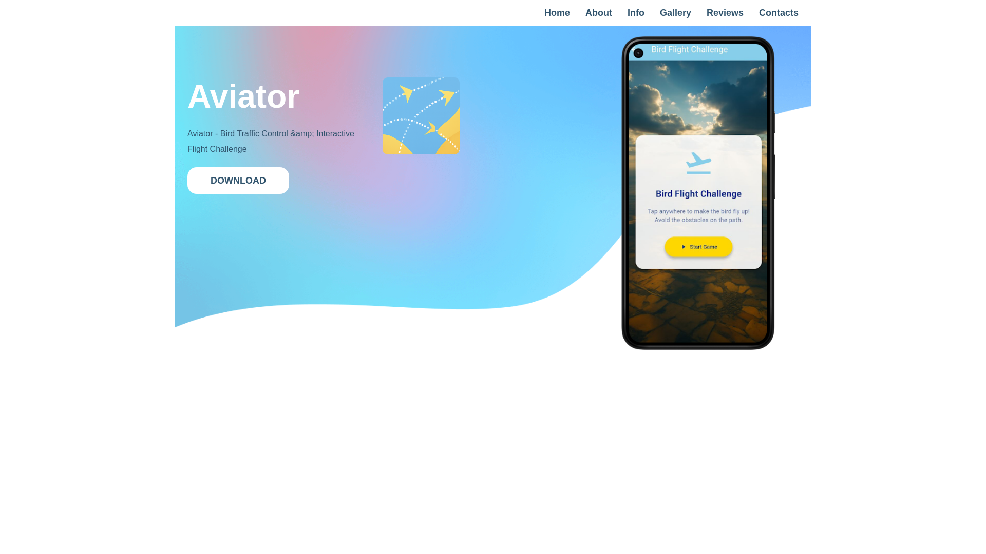 website screenshot of https://aviatorbetke.shop/