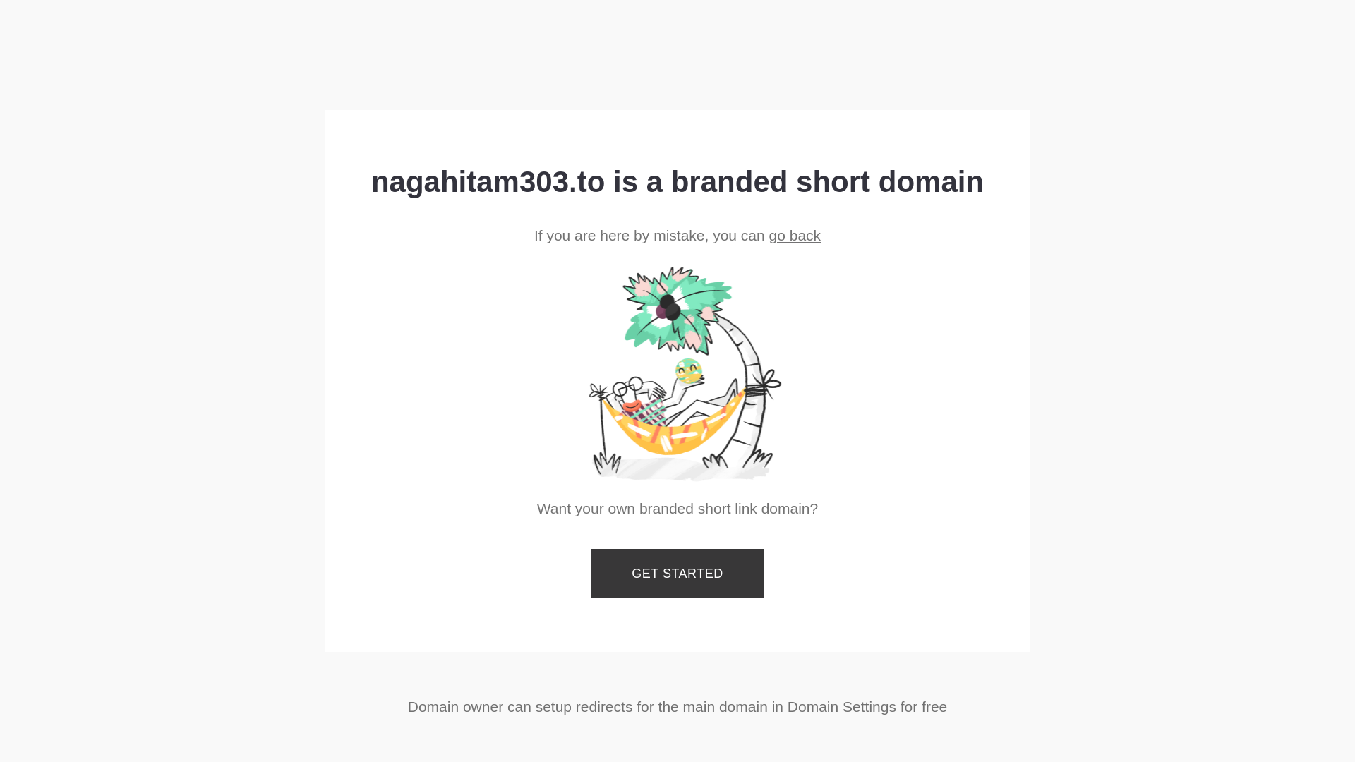 website screenshot of https://nagahitam303.to/
