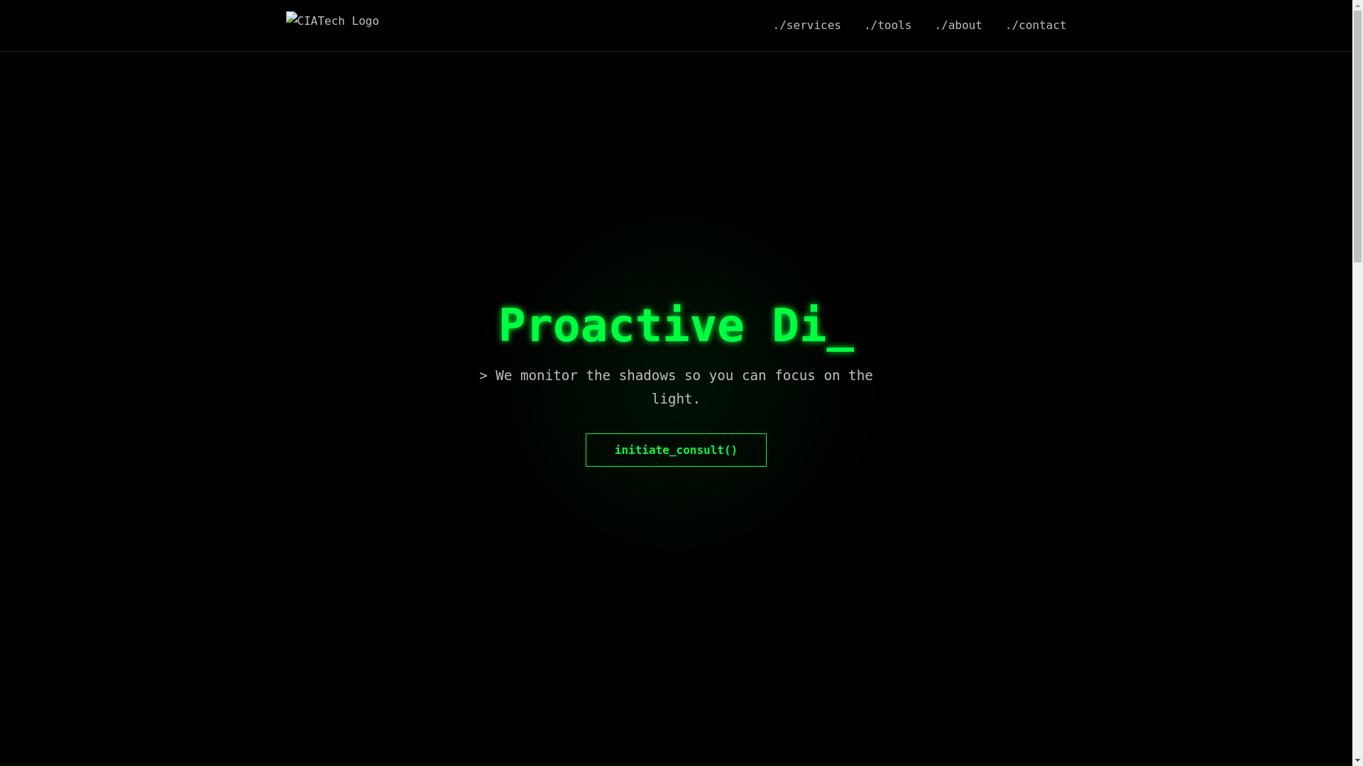website screenshot of https://ciatech-website.pages.dev/