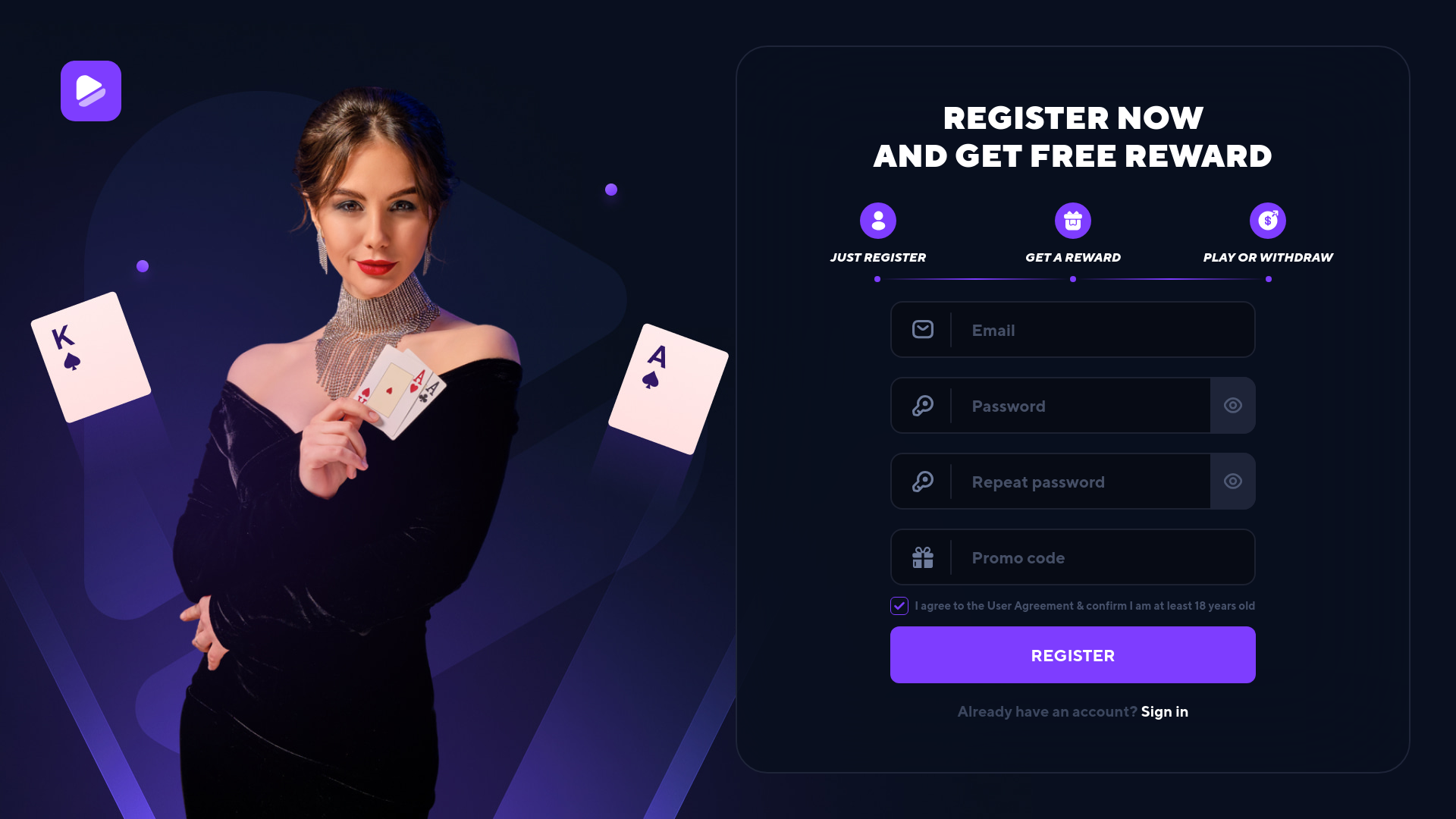 website screenshot of https://kenawin.com/