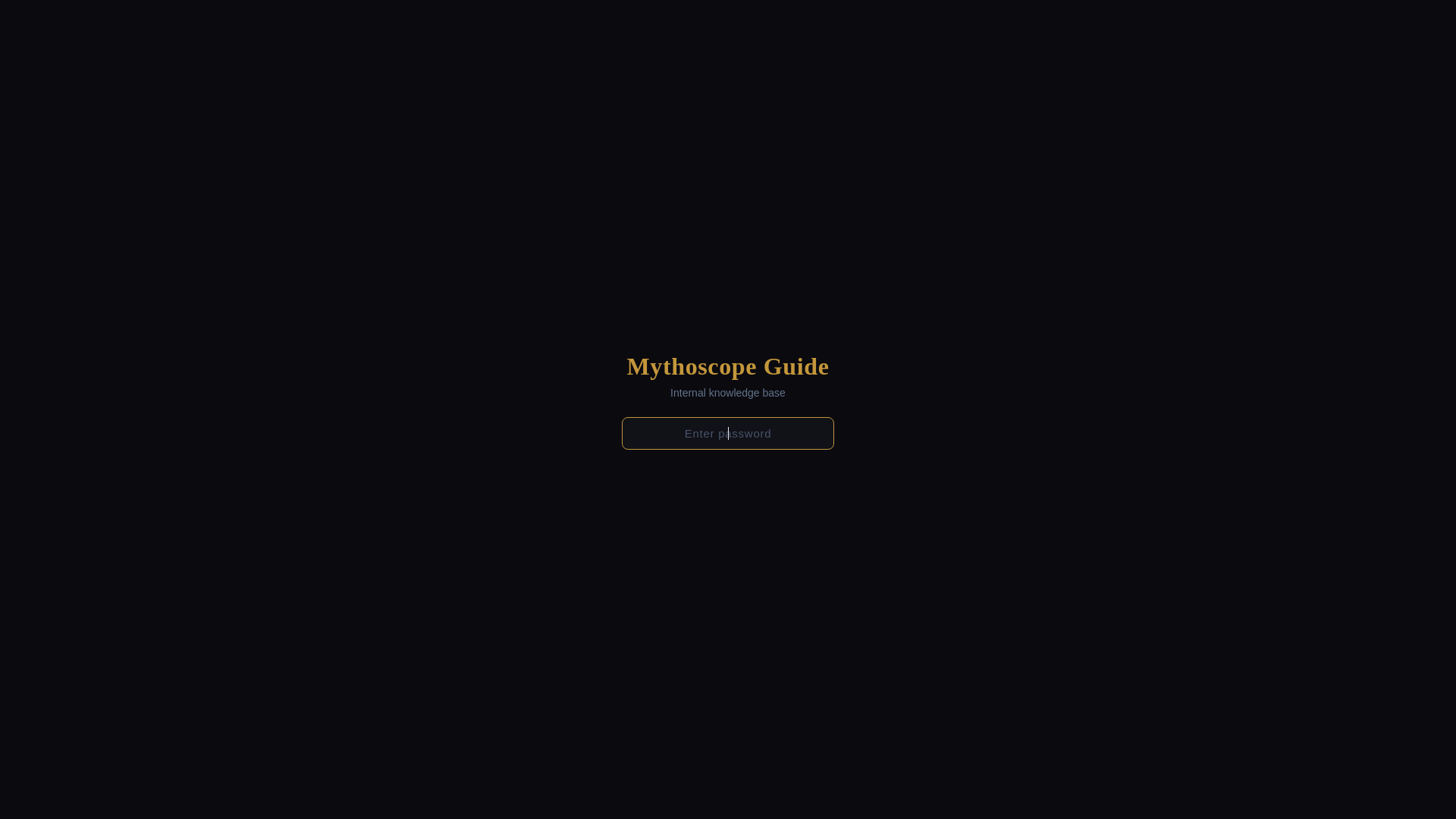 website screenshot of https://mythoscope-guide.pages.dev/