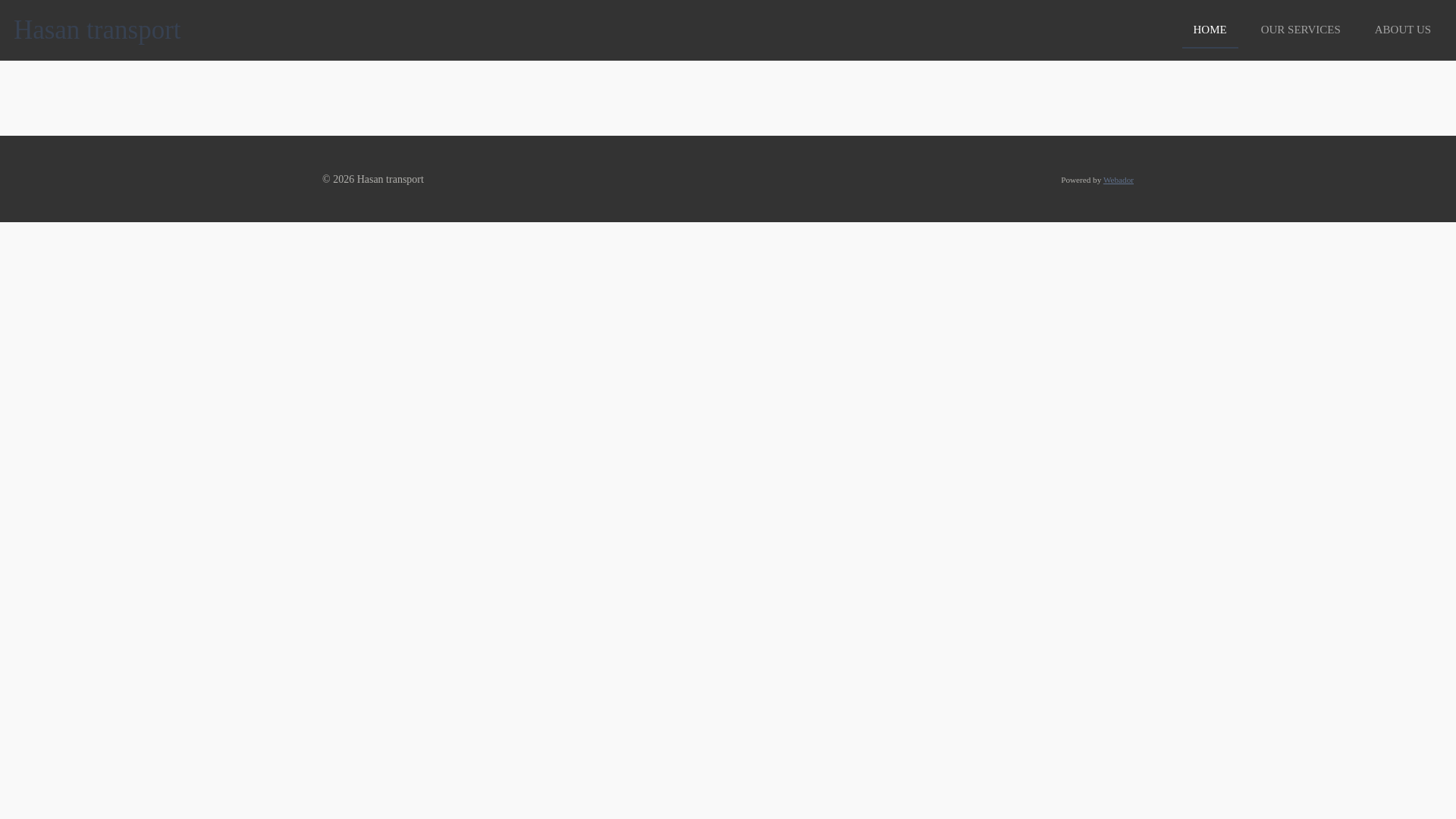 website screenshot of https://hasan-transport.co.uk/