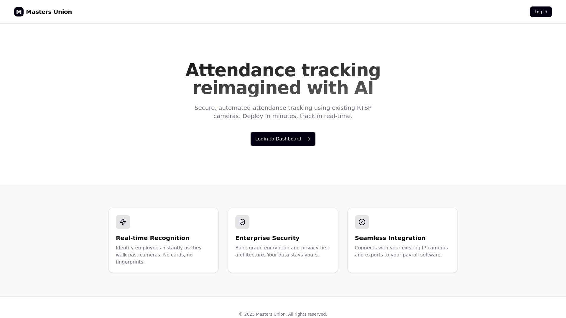 website screenshot of https://smartattendaiwebapp.pages.dev/