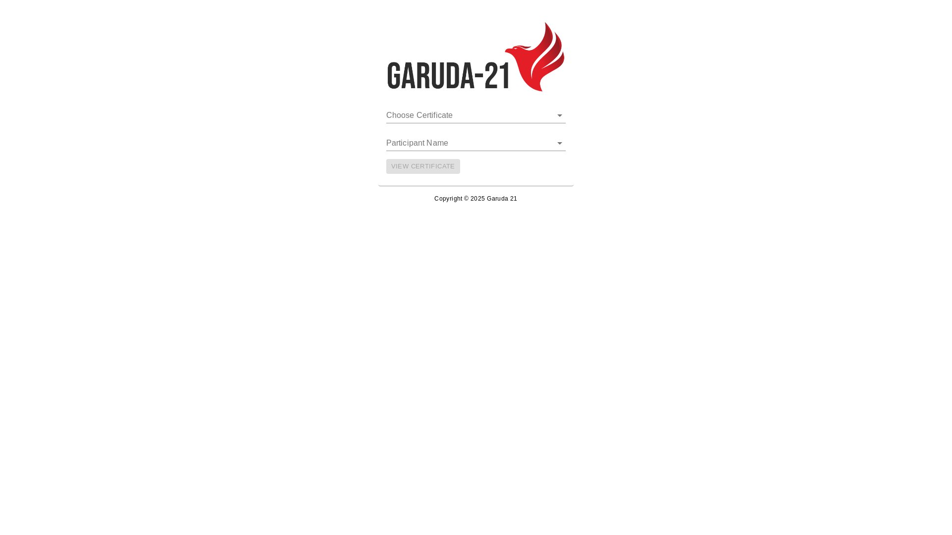 website screenshot of https://certificate-generator-frontend.pages.dev/