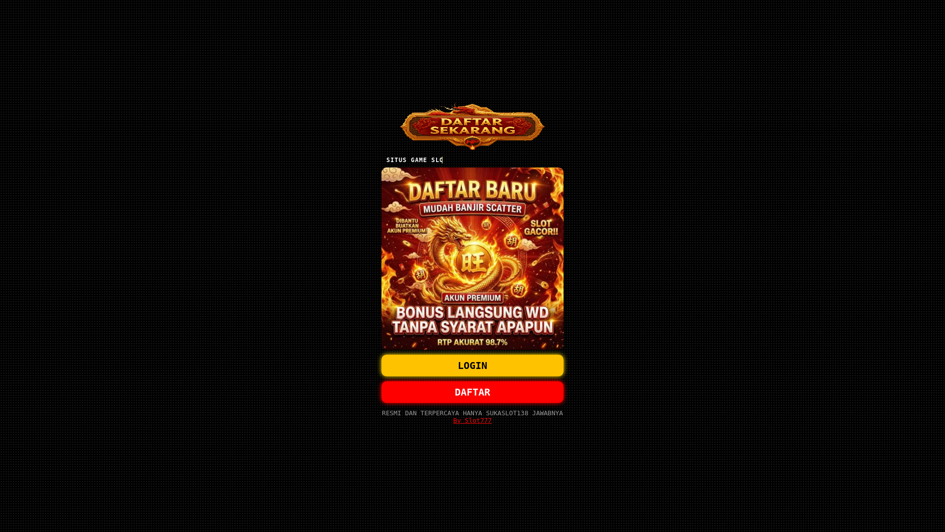 website screenshot of https://akhiljoseph-sukaslot138.pages.dev/