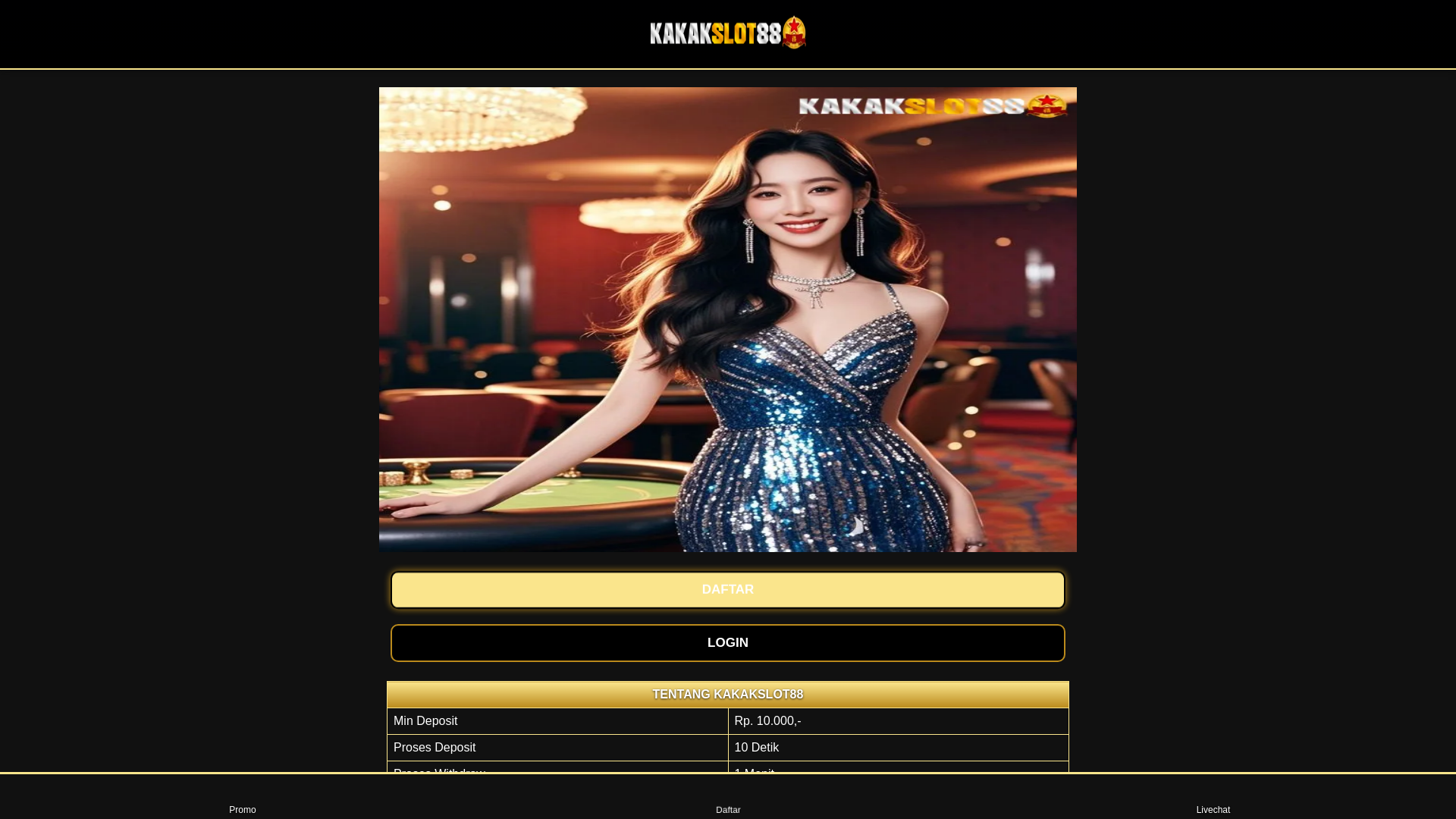 website screenshot of https://kakakslot88deli.pages.dev/
