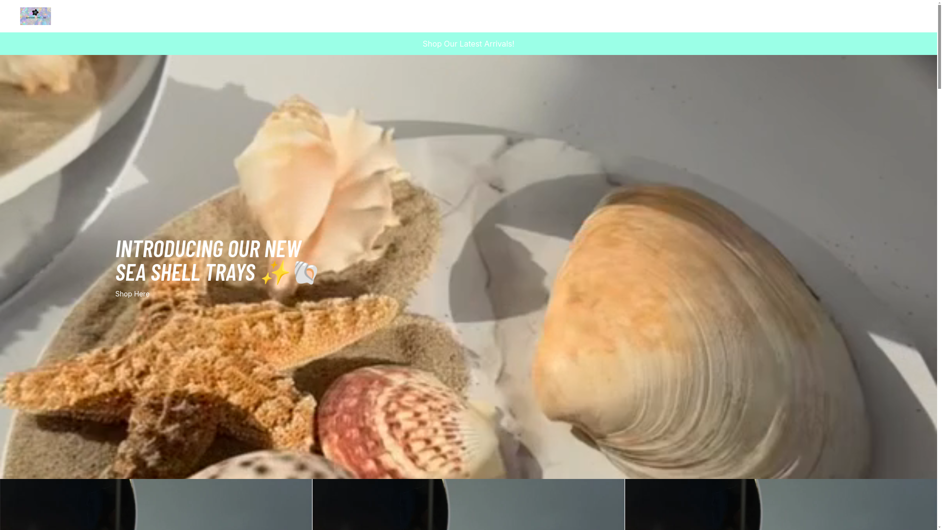 website screenshot of https://nessasartxo.com/