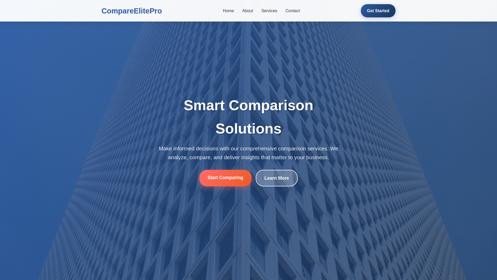 website screenshot of https://compareelitepro.sbs/