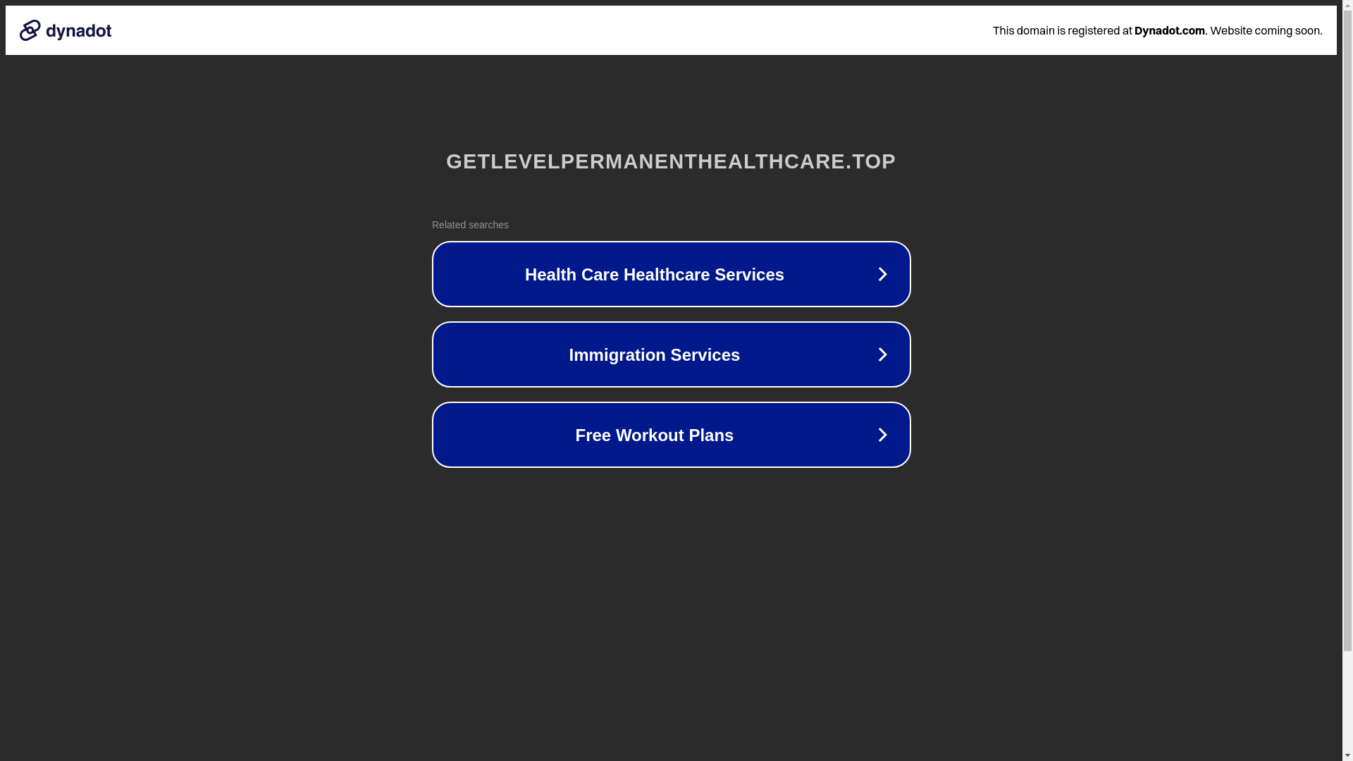 website screenshot of https://getlevelpermanenthealthcare.top/