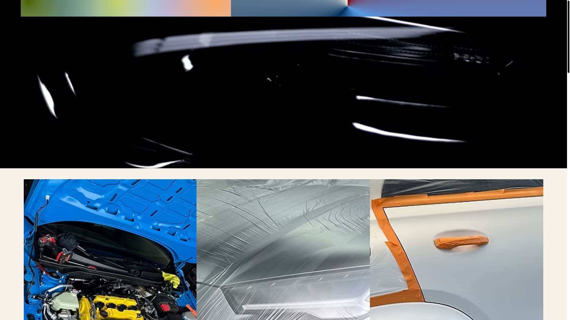 website screenshot of https://velocityautopaint.com/