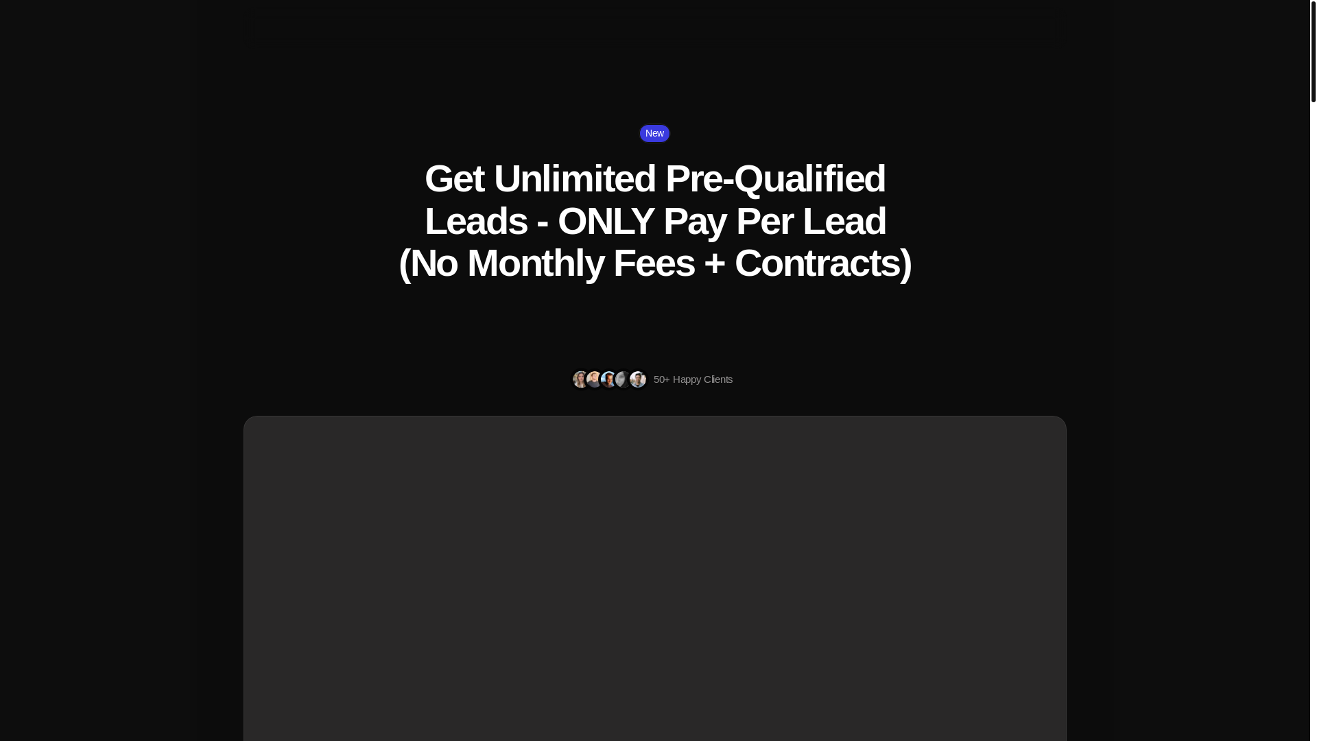 website screenshot of https://corleadsintel.info/