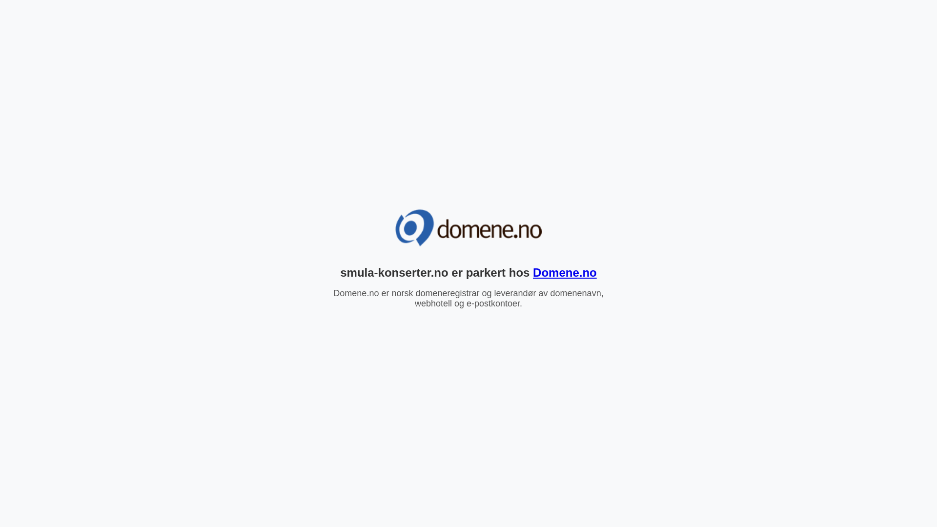 website screenshot of https://smula-konserter.no/