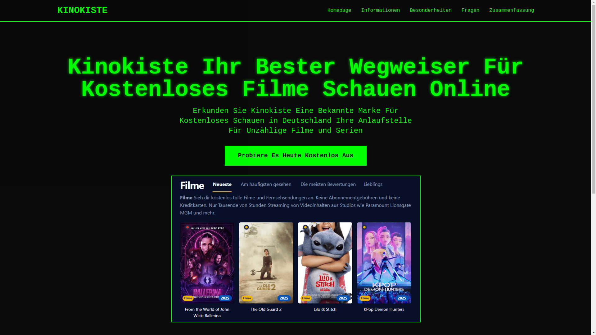 website screenshot of https://kinokiste-7h0t.pages.dev/