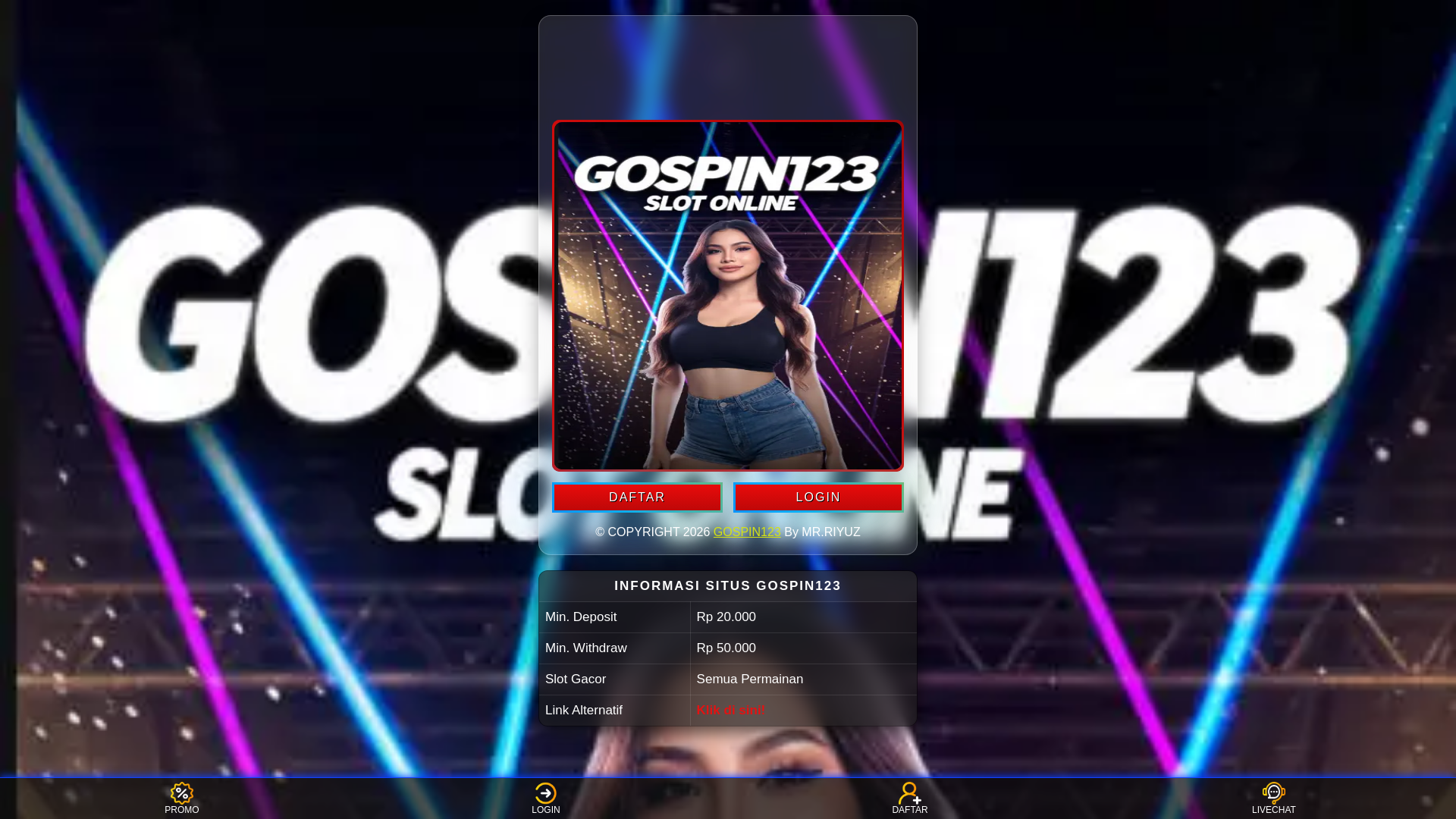 website screenshot of https://panduan-gospin123.pages.dev/