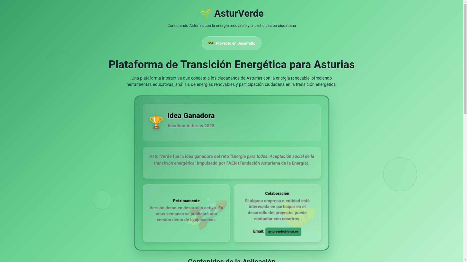 website screenshot of https://asturverde.es/